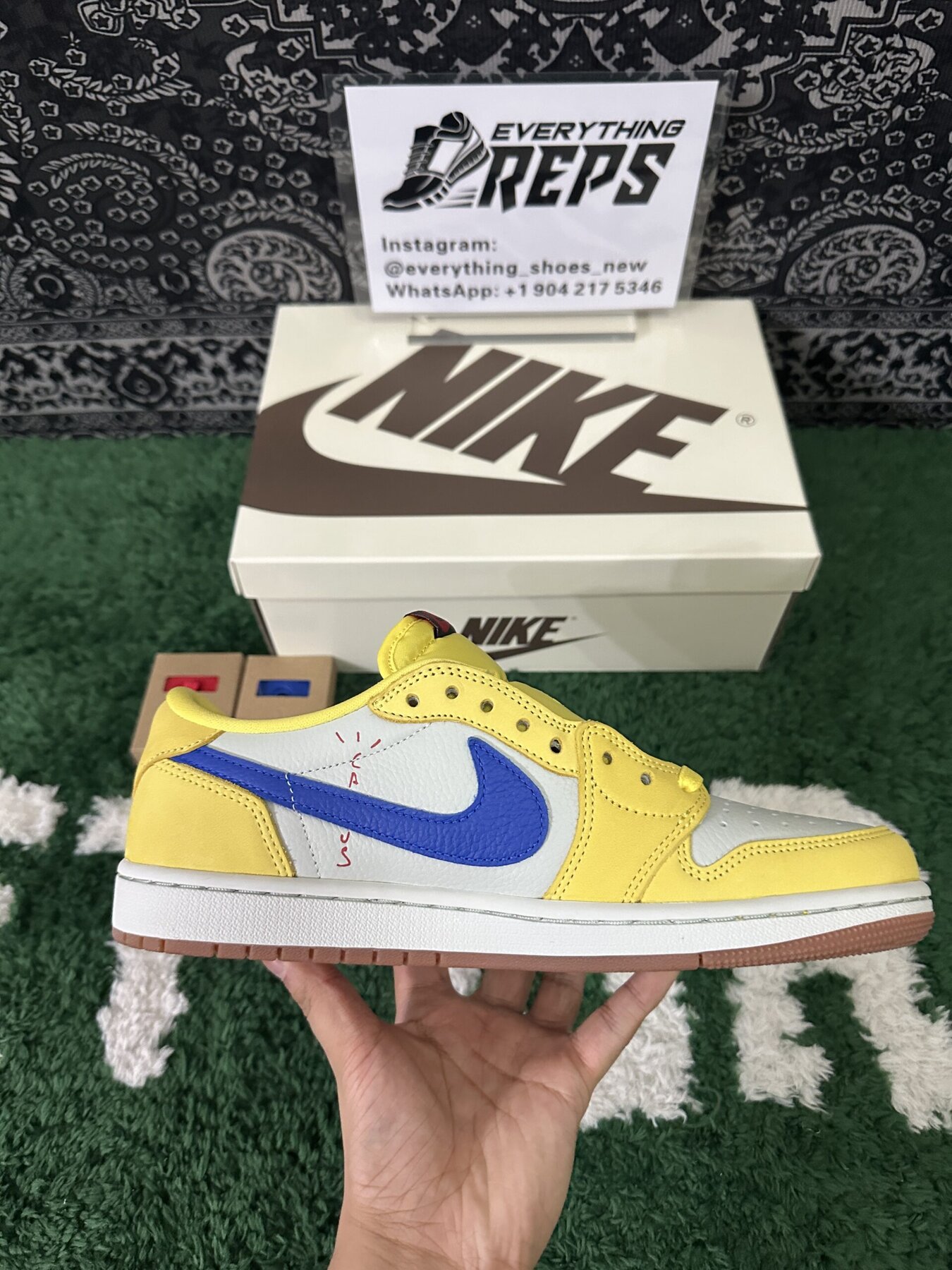 AJ1 Retro Low OG TS Canary - Image 7