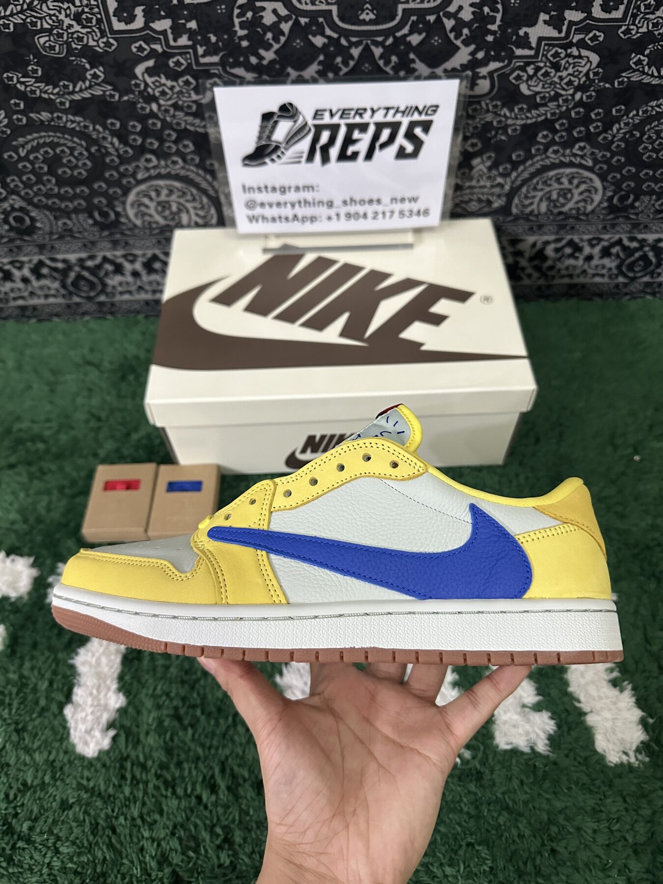 AJ1 Retro Low OG TS Canary - Image 6