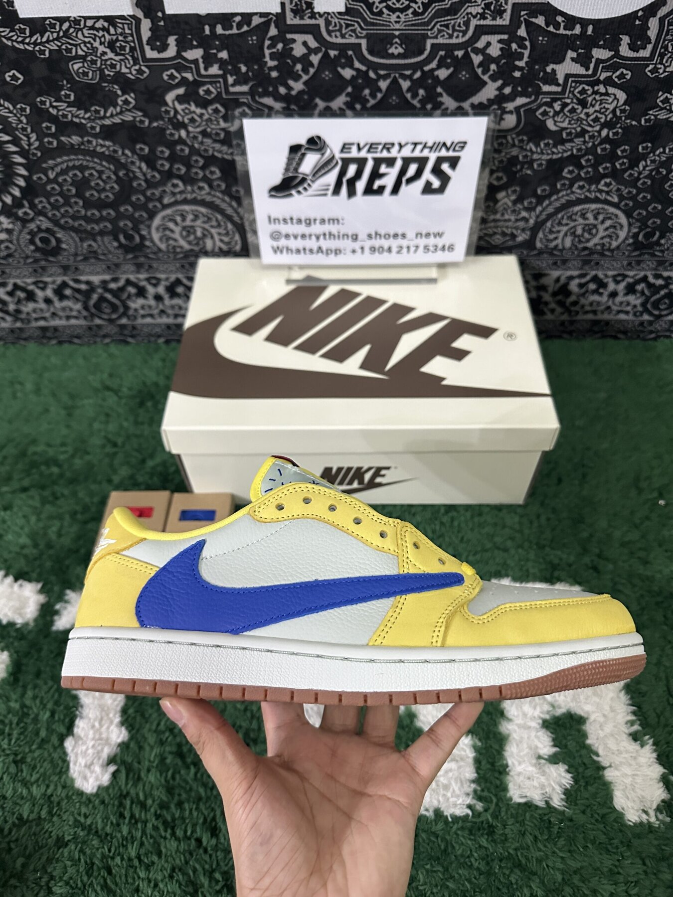 AJ1 Retro Low OG TS Canary - Image 5