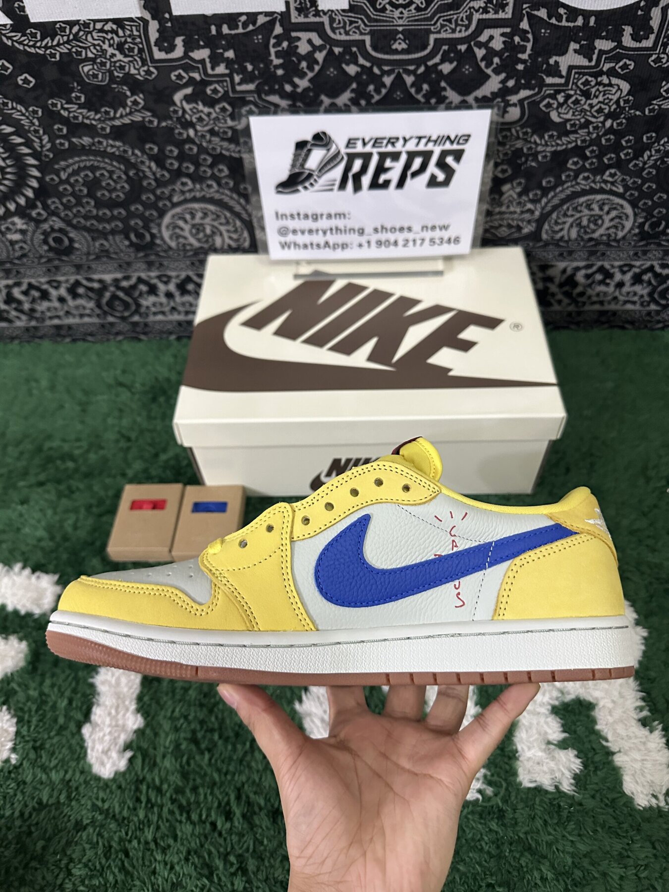 AJ1 Retro Low OG TS Canary - Image 4