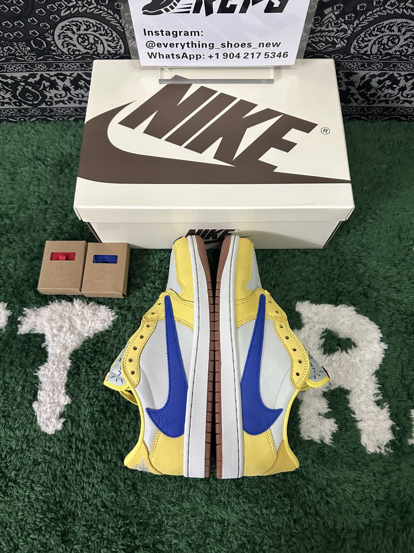 AJ1 Retro Low OG TS Canary - Image 2