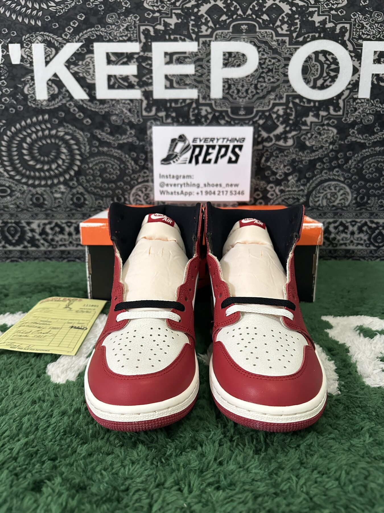 AJ1 High OG Chicago Lost and Found - Image 10