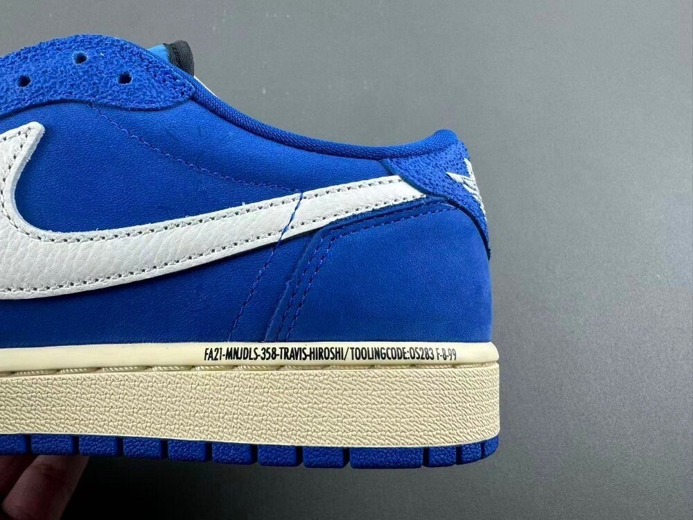 TS Low Blue Suede Custom - Image 9