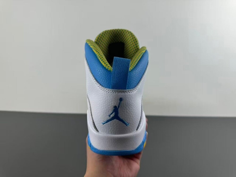 AJ10 Retro North Carolina Blue Custom - Image 9