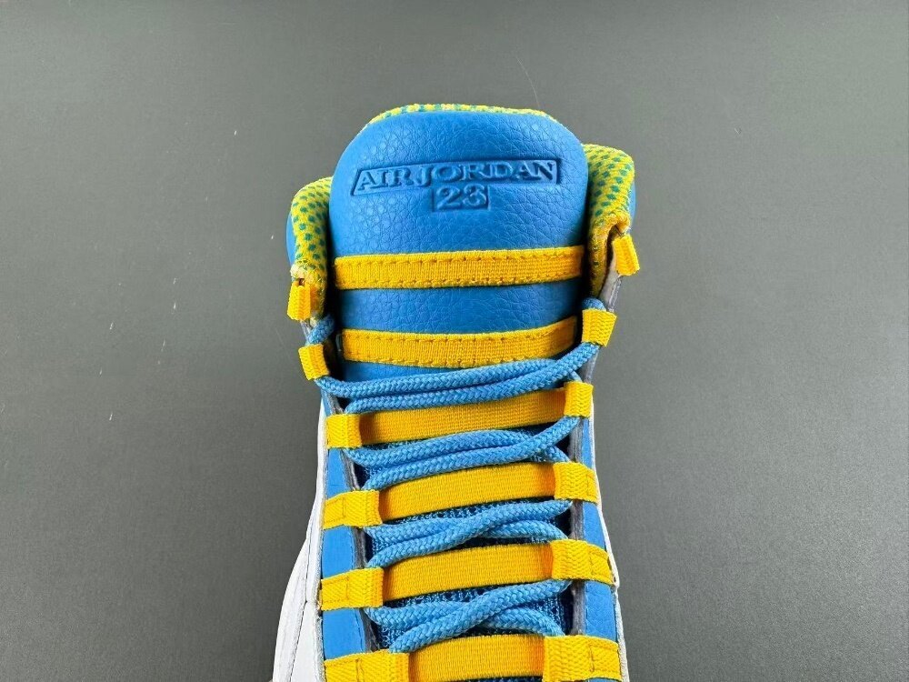AJ10 Retro North Carolina Blue Custom - Image 2