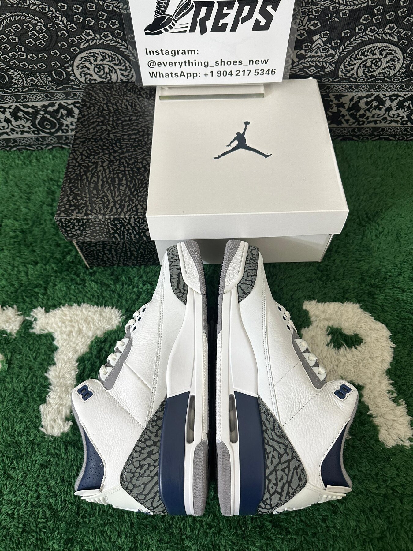 AJ3 Retro Midnight Navy - Image 5