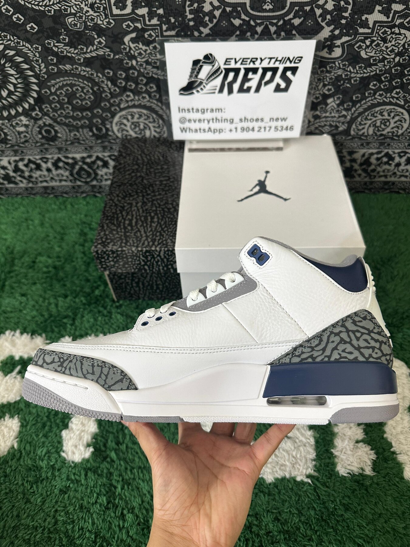 AJ3 Retro Midnight Navy - Image 4