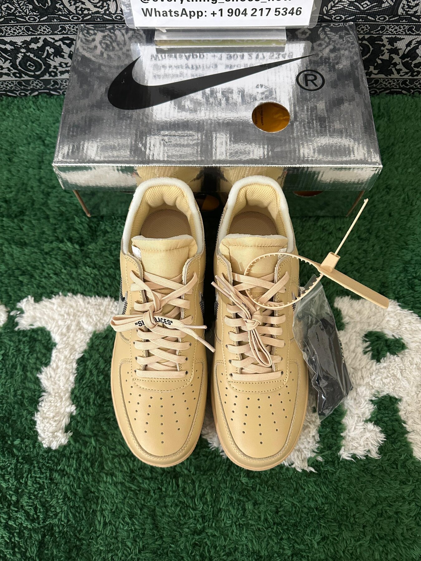 Off White - Air Force 1 Sesame - Image 7