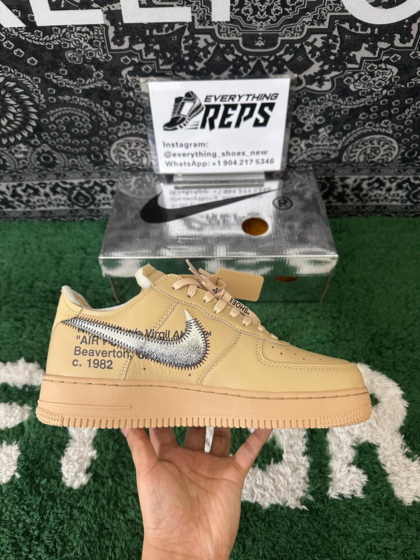 Off White - Air Force 1 Sesame - Image 5