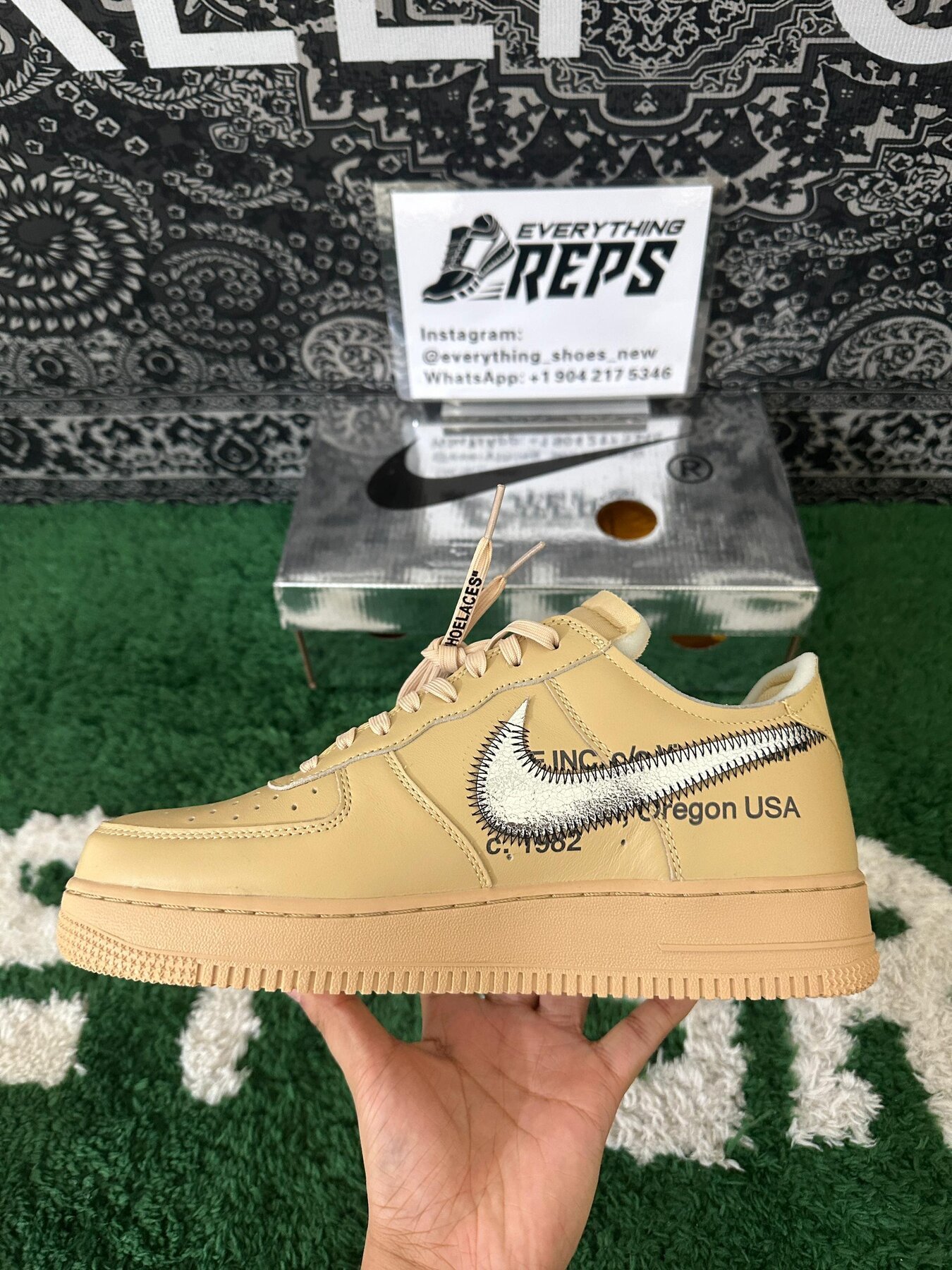 Off White - Air Force 1 Sesame - Image 2