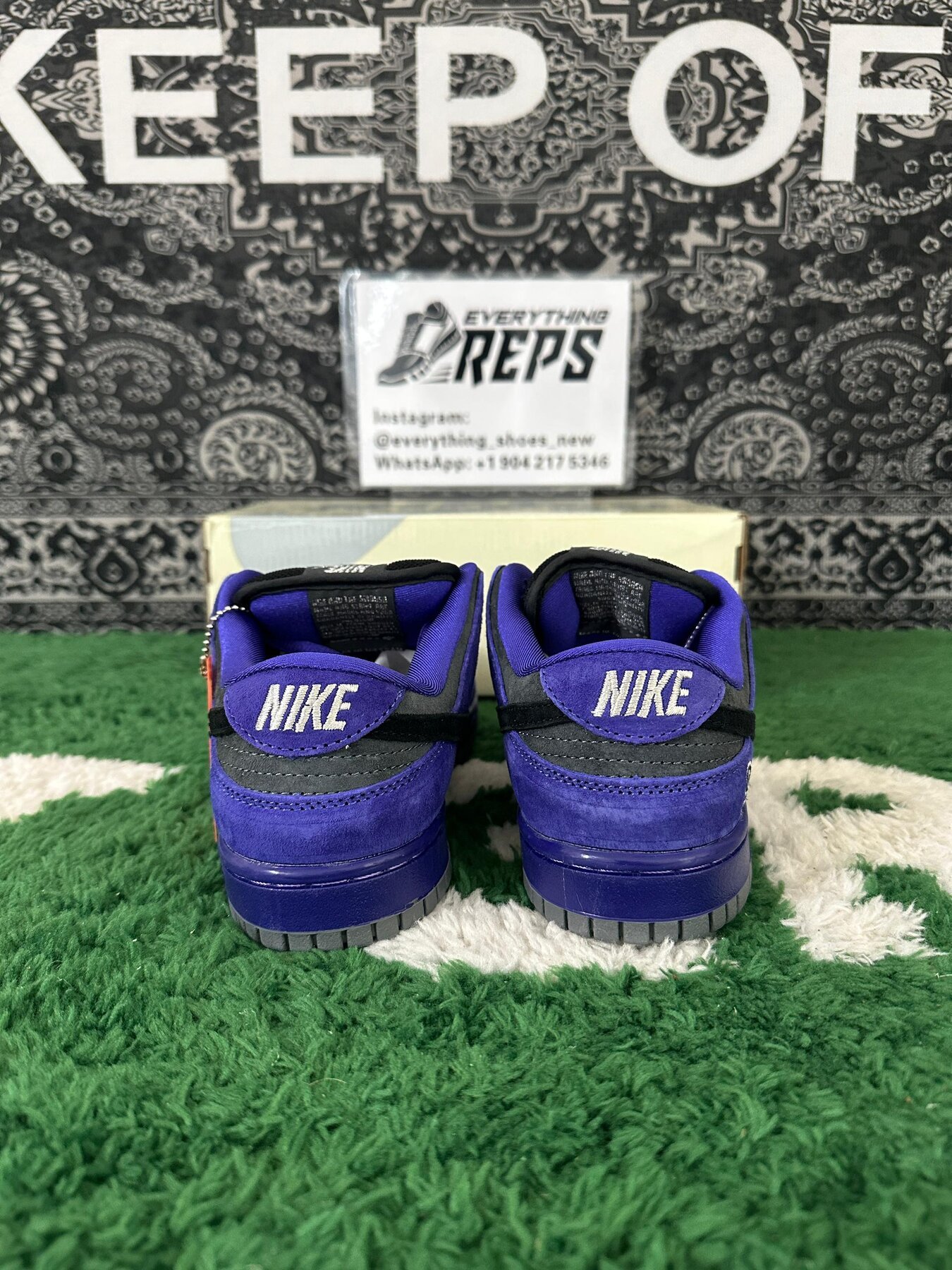 SB Dunk Low Supreme 94 Ink - Image 8