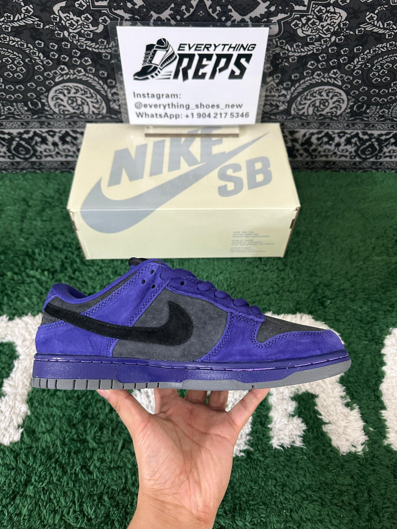 SB Dunk Low Supreme 94 Ink - Image 7