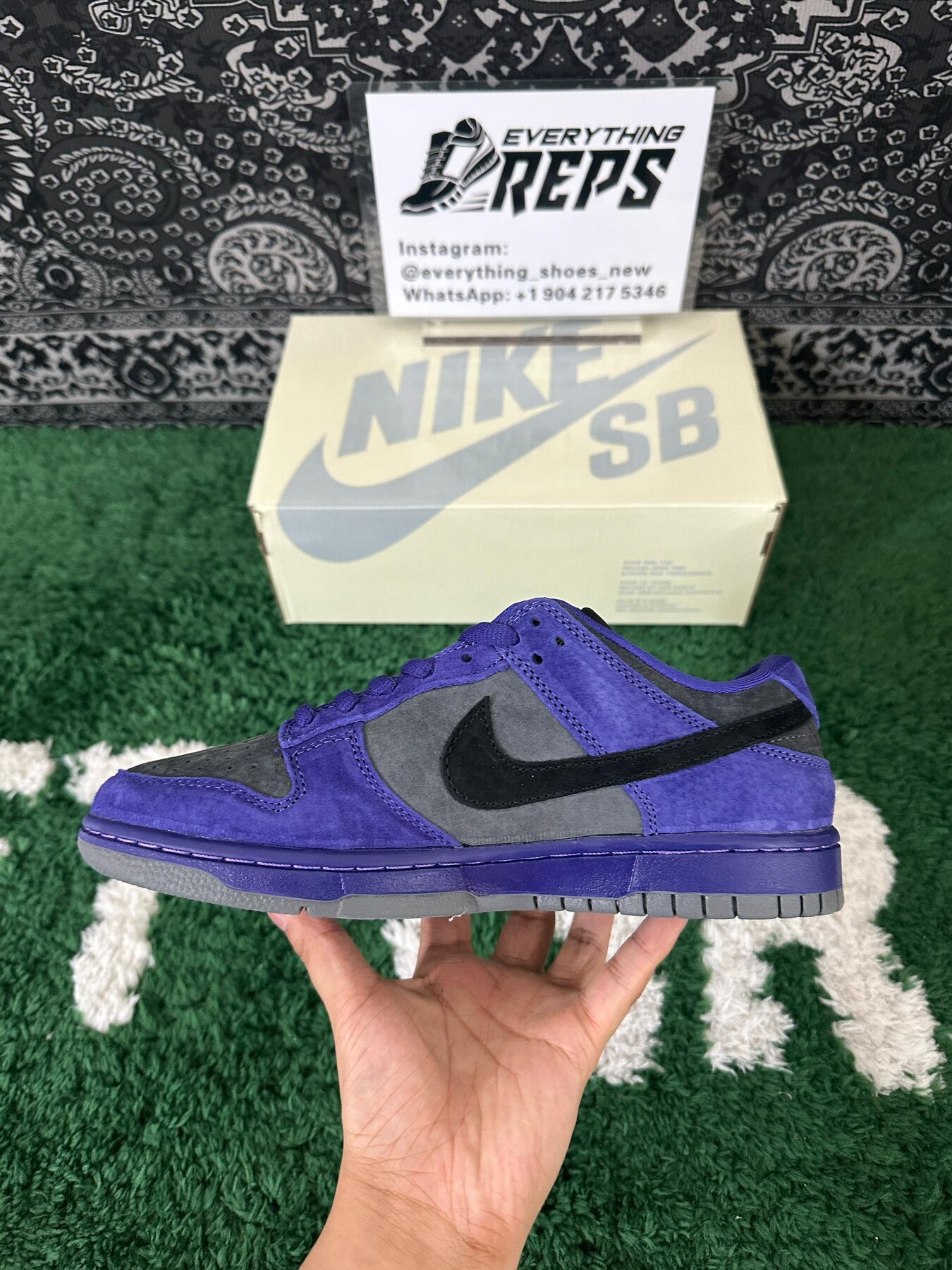 SB Dunk Low Supreme 94 Ink - Image 4