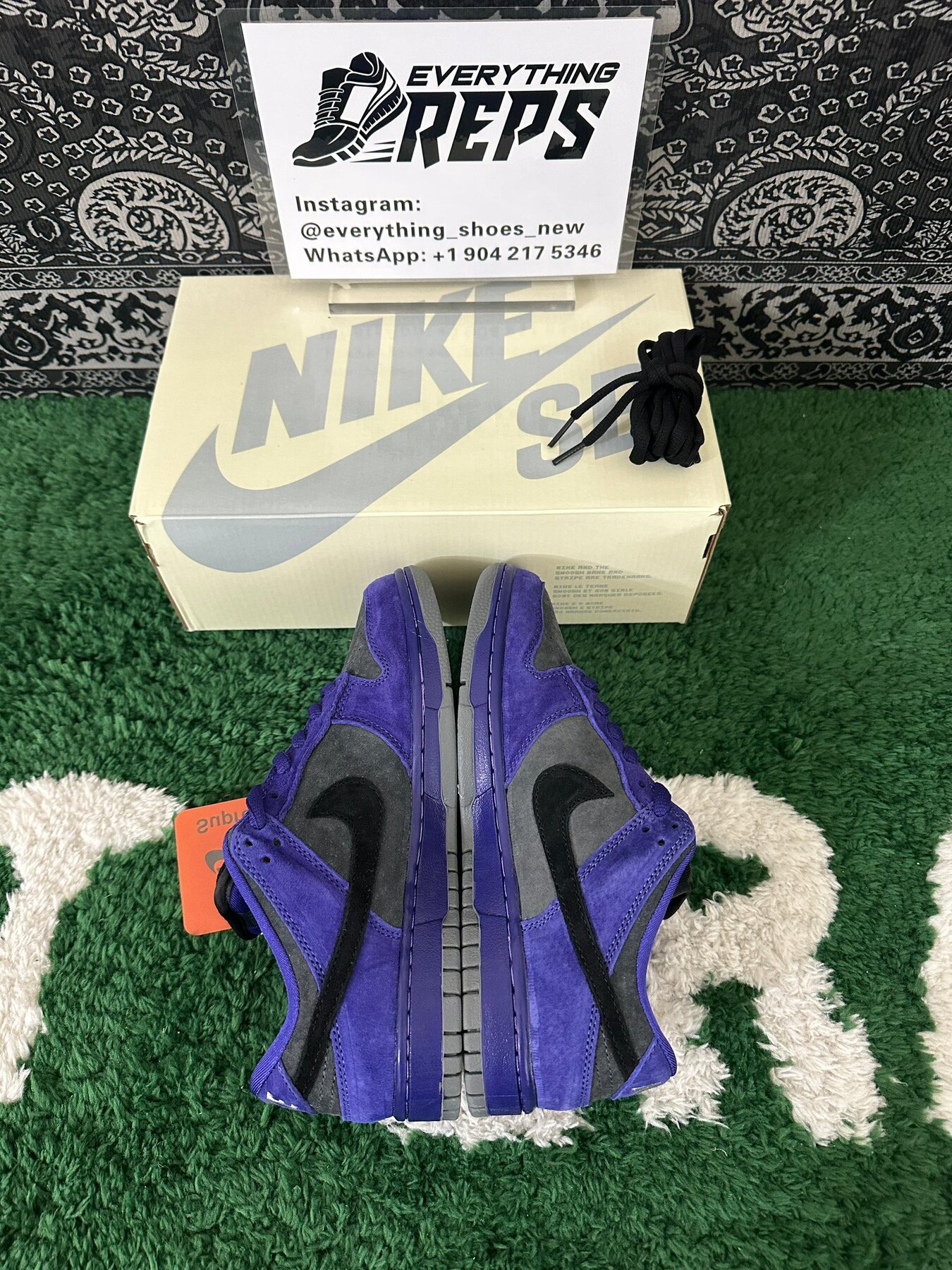 SB Dunk Low Supreme 94 Ink - Image 3