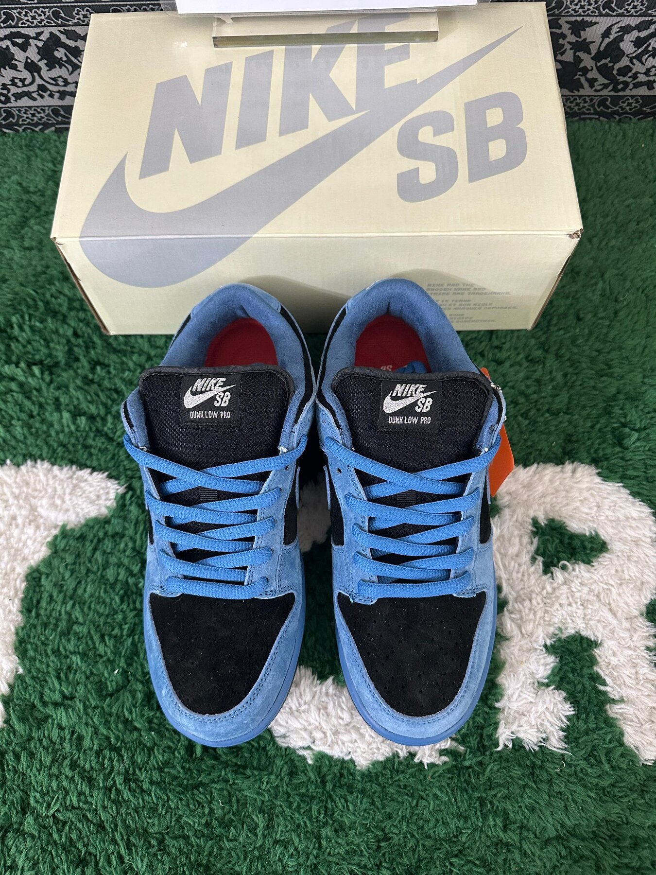 SB Dunk Low Supreme 94 Ocean Fog - Image 9