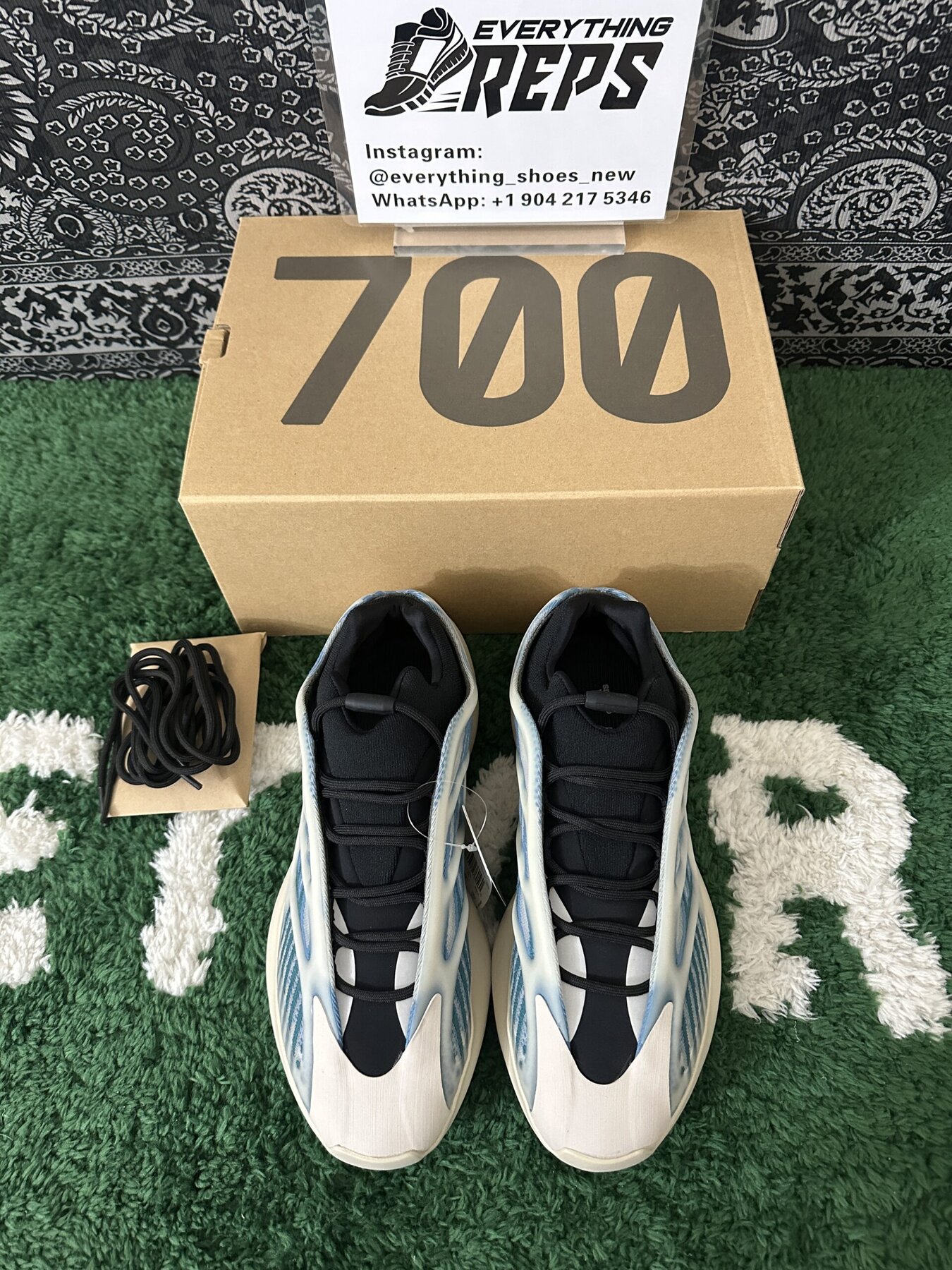 adidas Yeezy 700 V3 Kyanite - Image 9