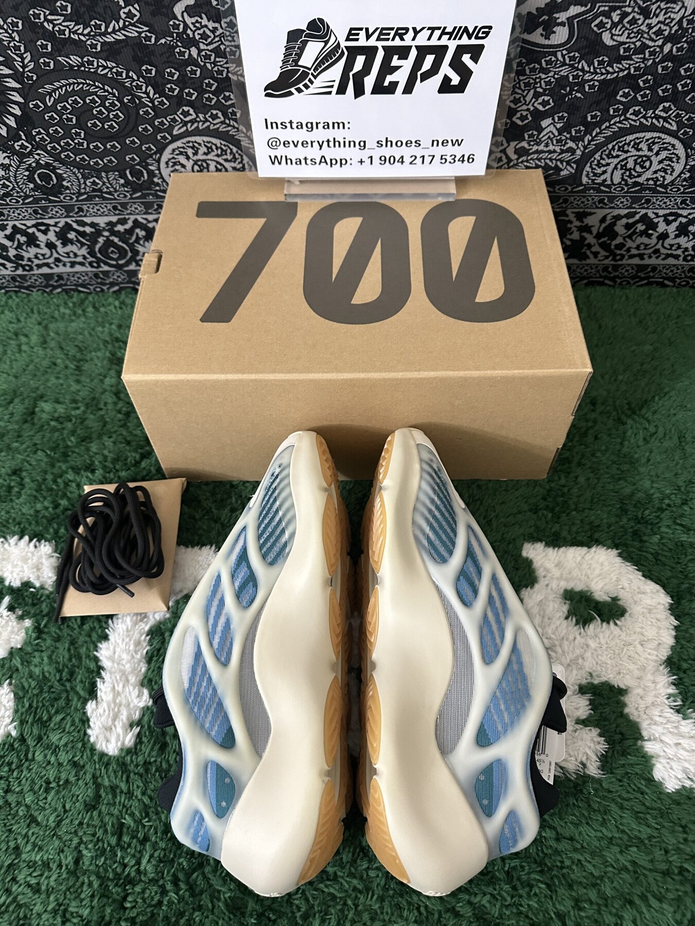 adidas Yeezy 700 V3 Kyanite - Image 3
