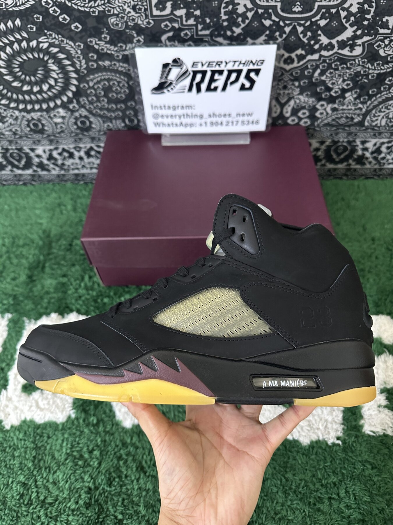 AJ5 Retro A Ma Maniére Dusk - Image 6