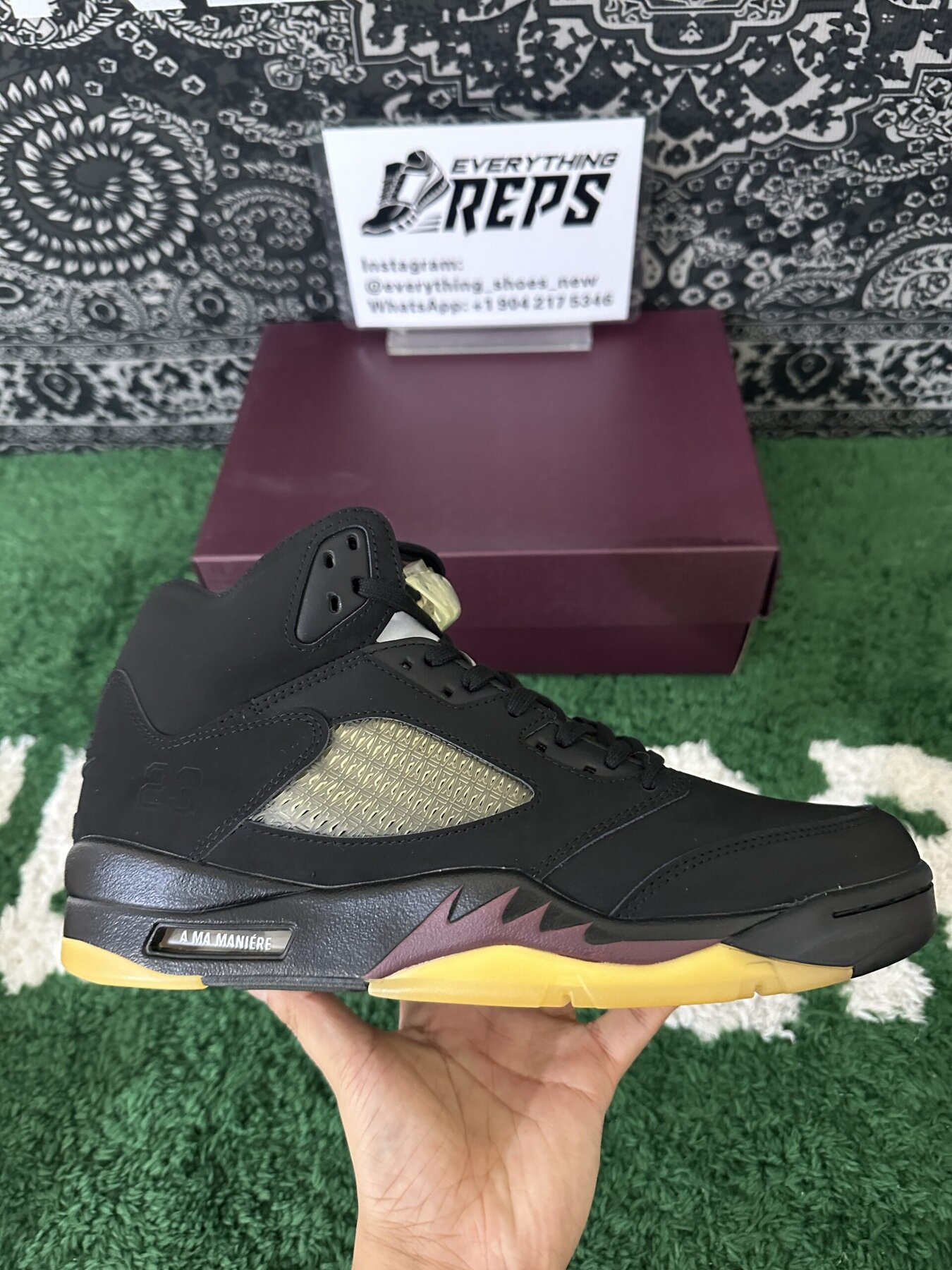 AJ5 Retro A Ma Maniére Dusk - Image 5