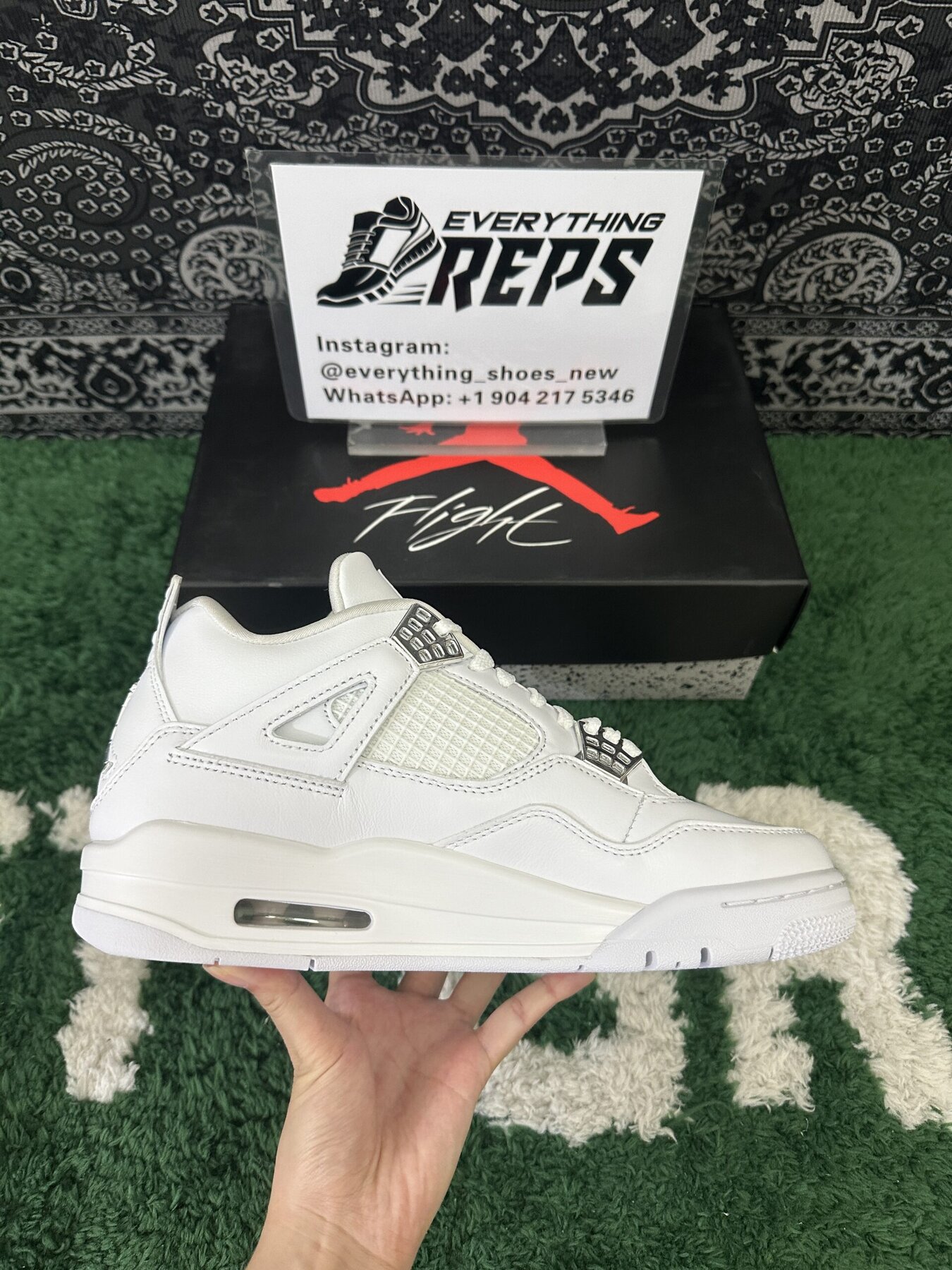 AJ4 Retro Pure Money - Image 4