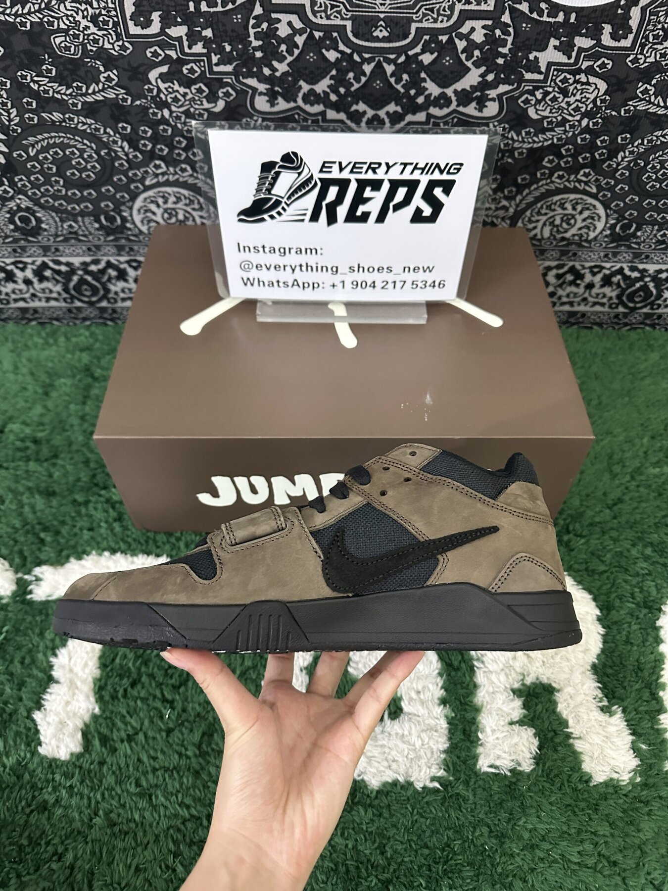 TS x Jumpman Jack Mocha - Image 8