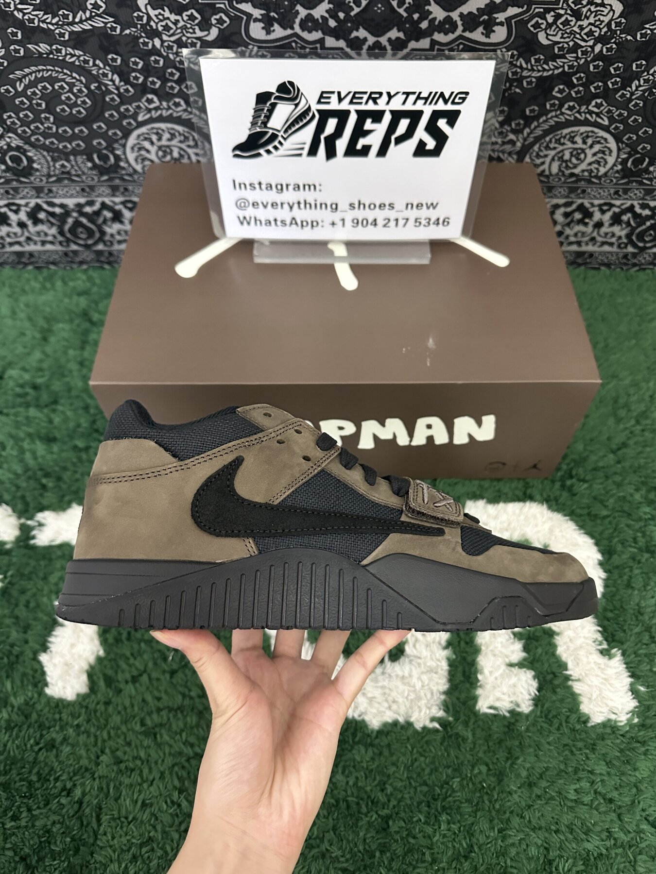 TS x Jumpman Jack Mocha - Image 9