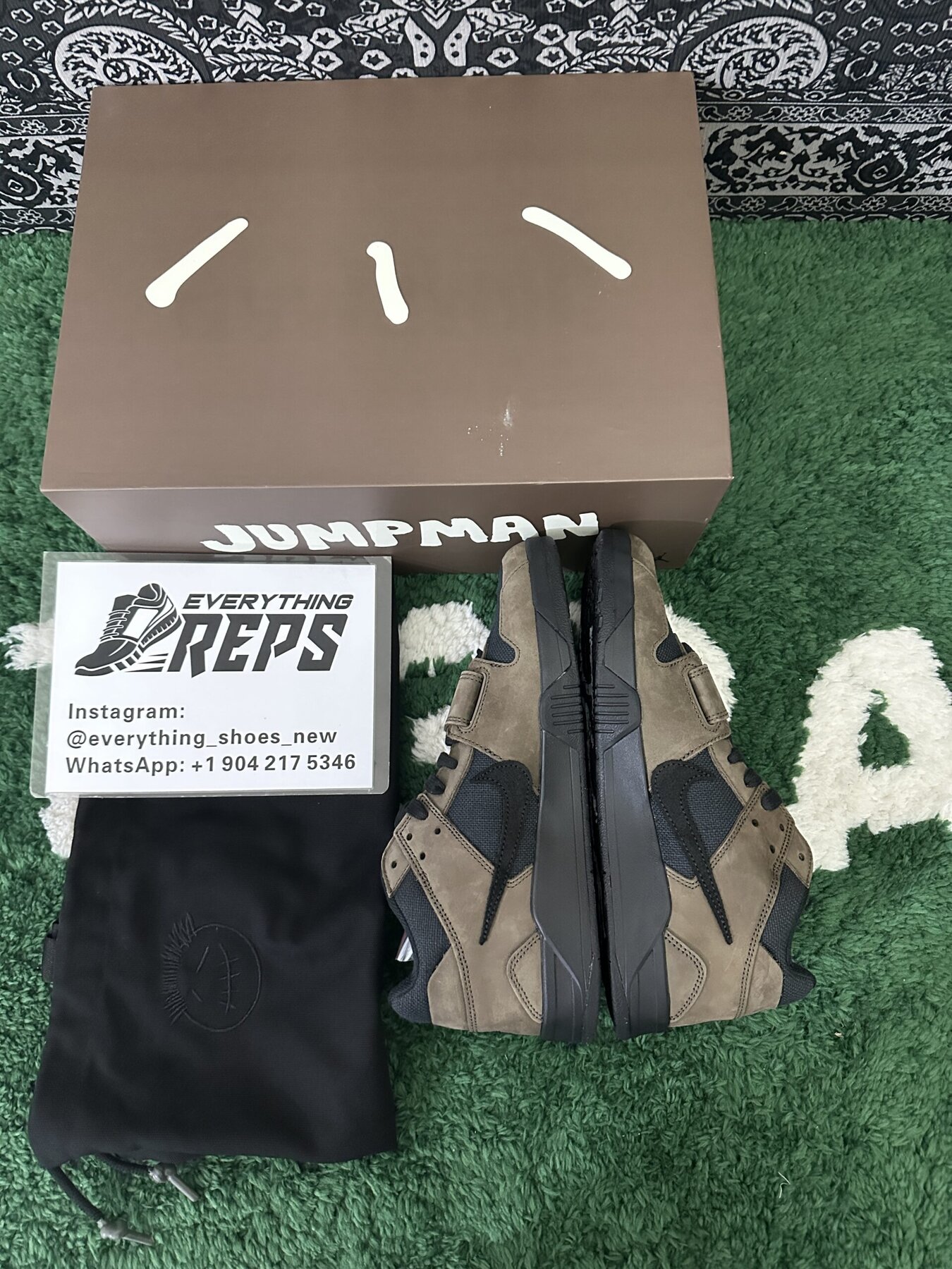 TS x Jumpman Jack Mocha - Image 4