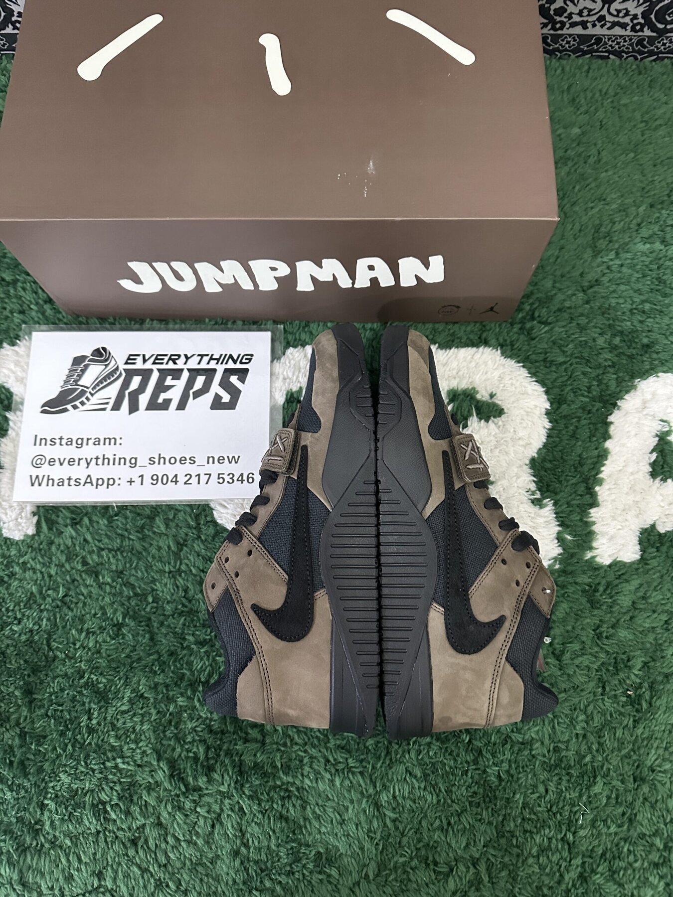 TS x Jumpman Jack Mocha - Image 3