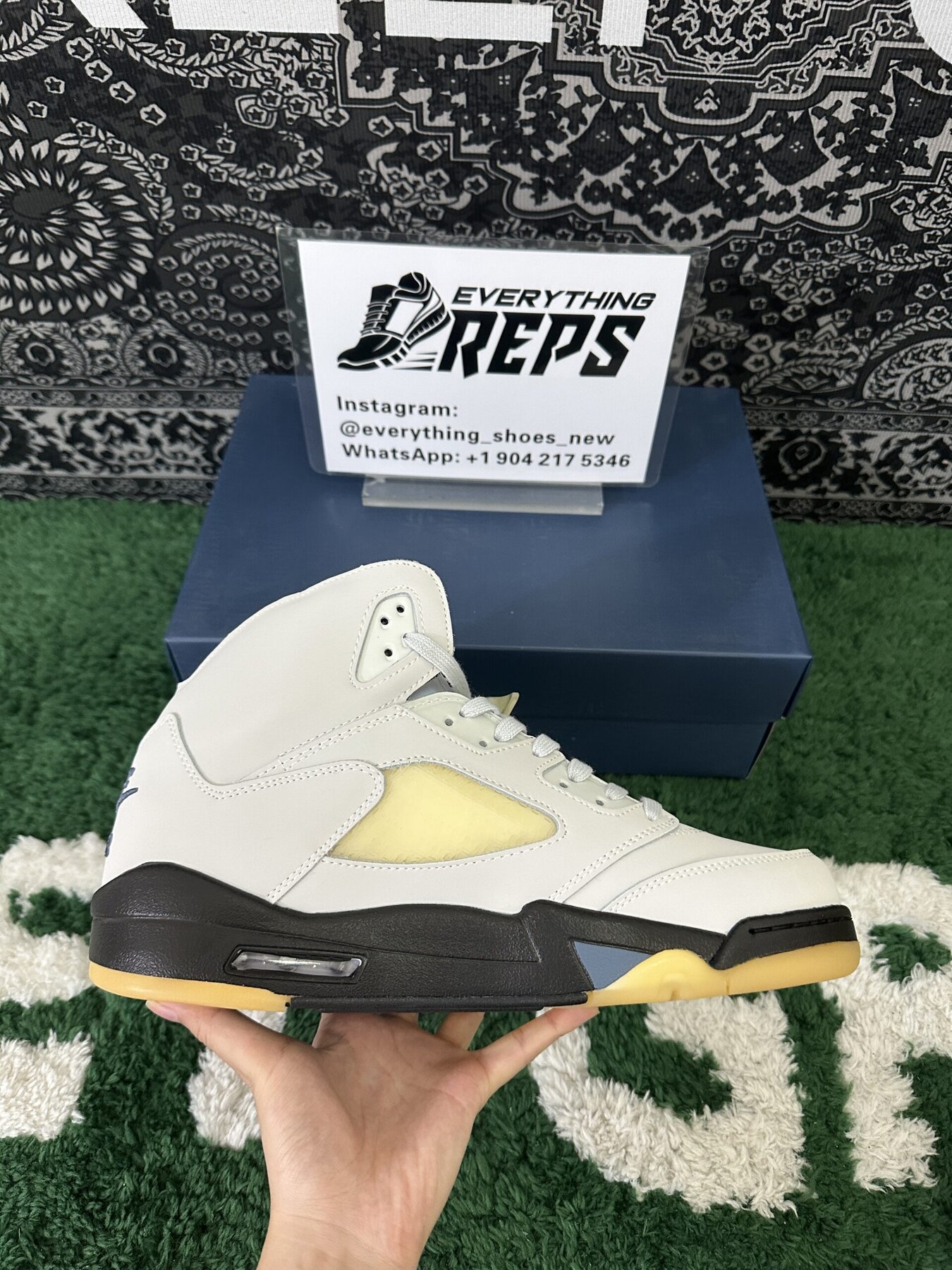 AJ5 Retro A Ma Maniére Dawn - Image 9