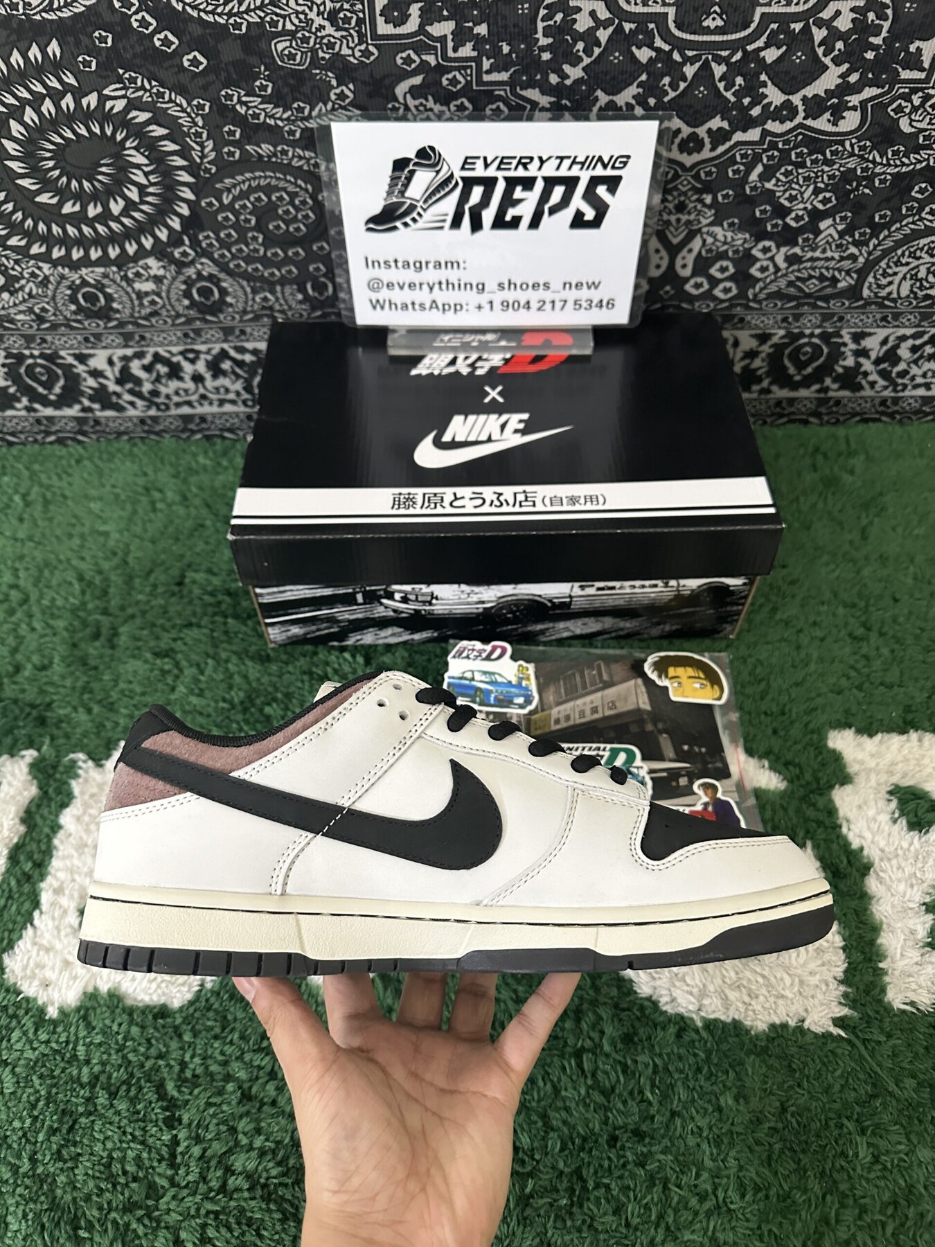 no-brainer* Dunk Low AE86 Custom - Image 3