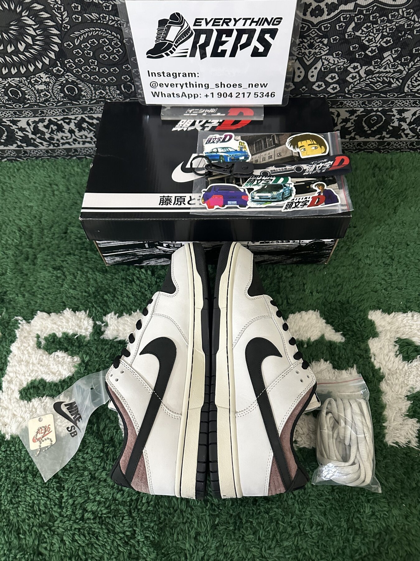 no-brainer* Dunk Low AE86 Custom - Image 7