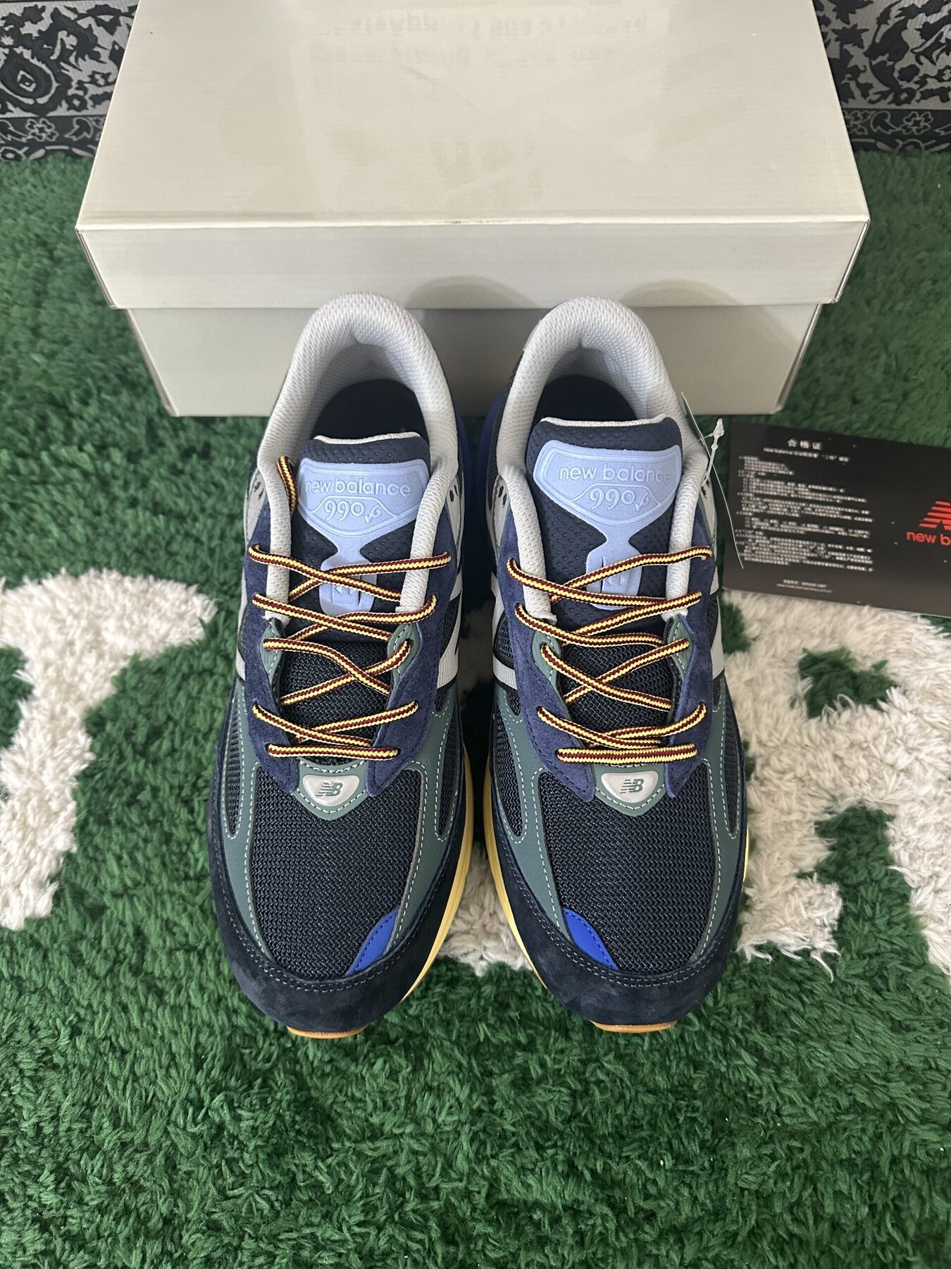 New Balance 990v6 MiUSA Action Bronson Lapis Lazuli - Image 10