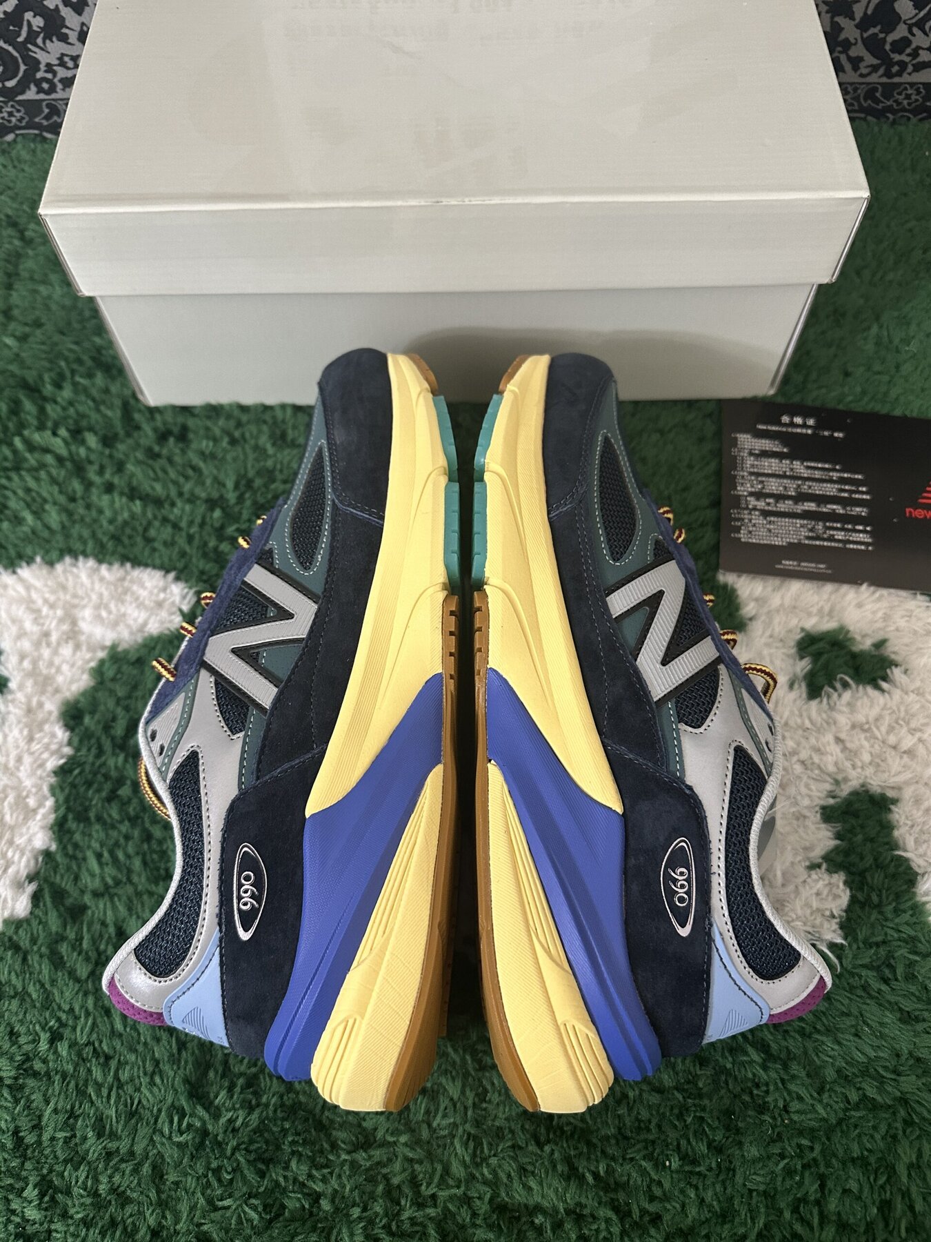 New Balance 990v6 MiUSA Action Bronson Lapis Lazuli - Image 4