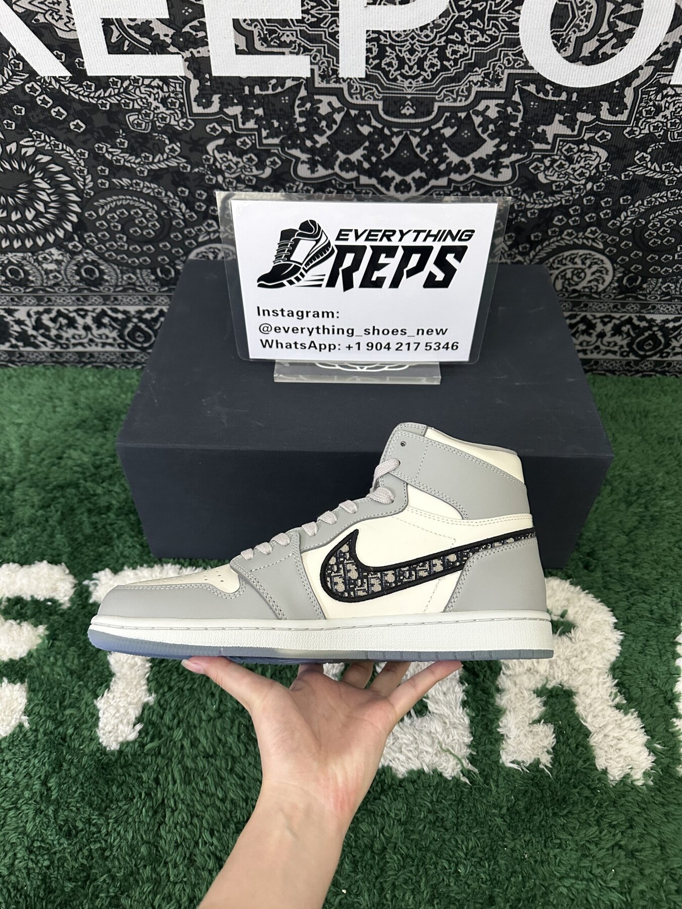 AJ1 x Dior Retro High 32 - Image 7
