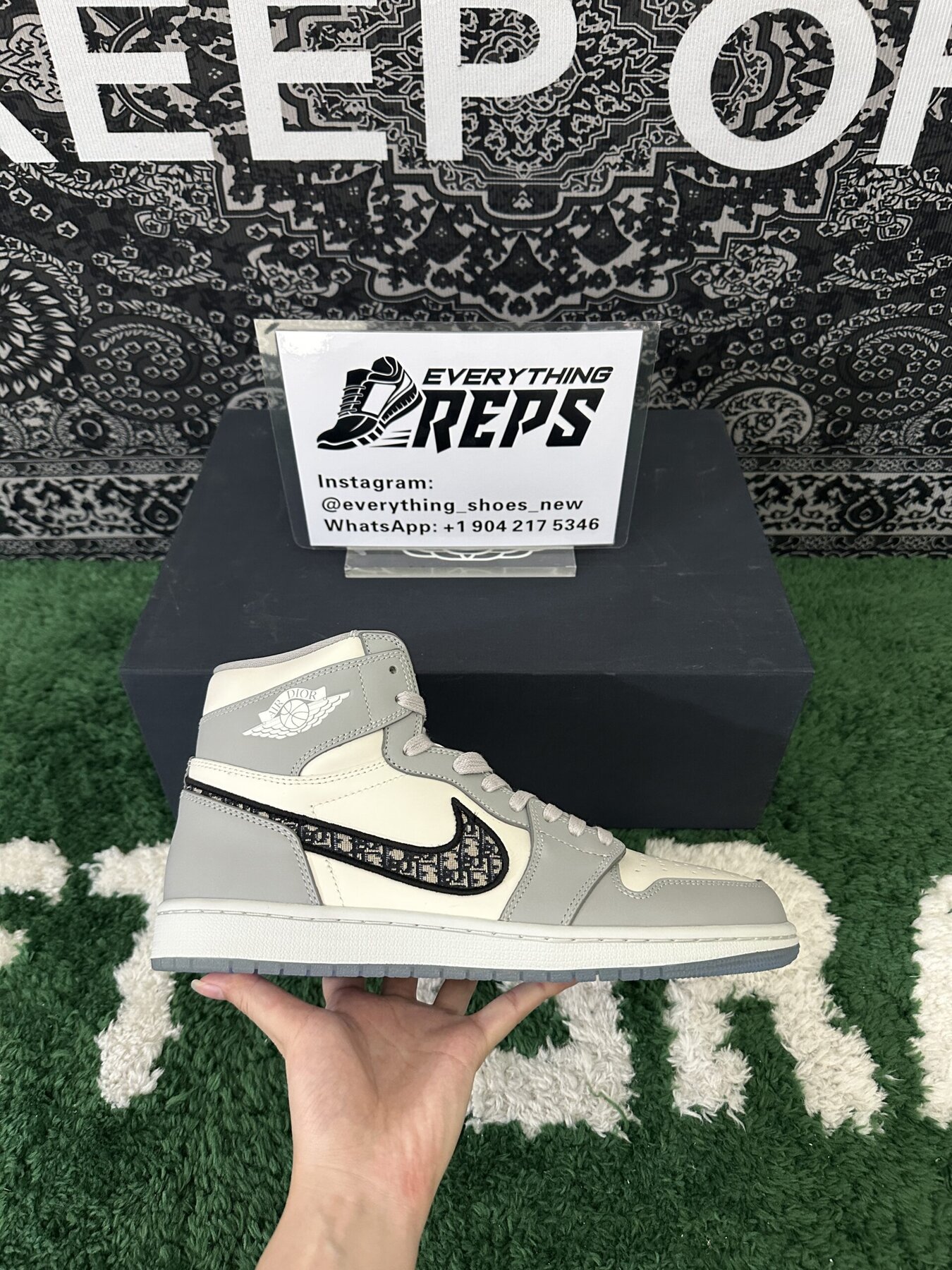 AJ1 x Dior Retro High 32 - Image 2