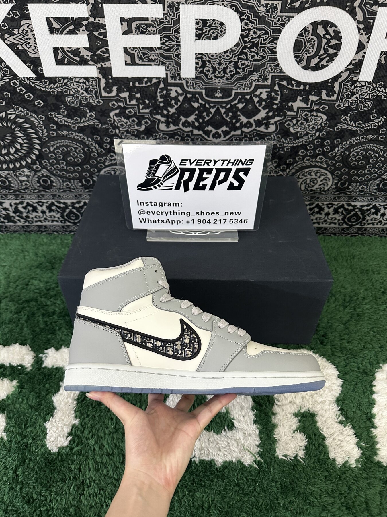 AJ1 x Dior Retro High 32 - Image 6