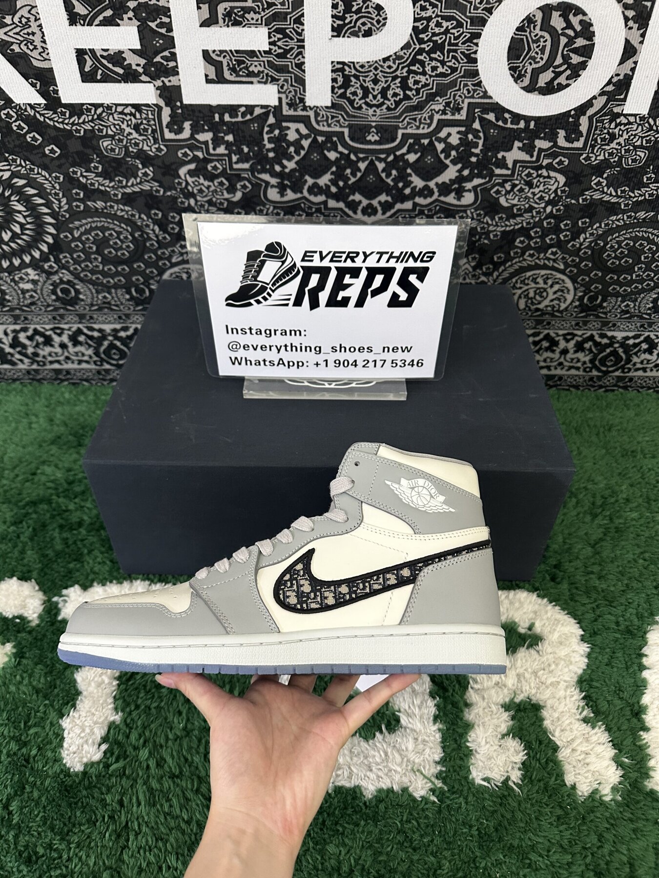 AJ1 x Dior Retro High 32 - Image 5