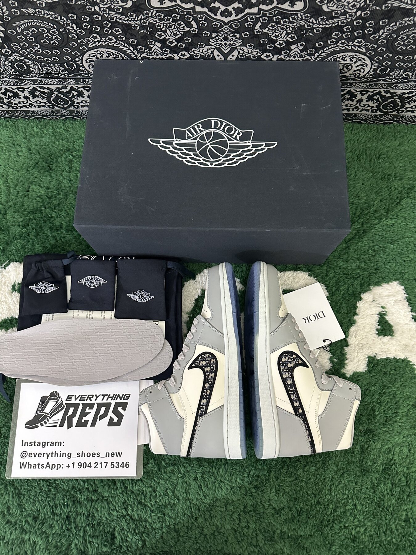 AJ1 x Dior Retro High 32 - Image 4