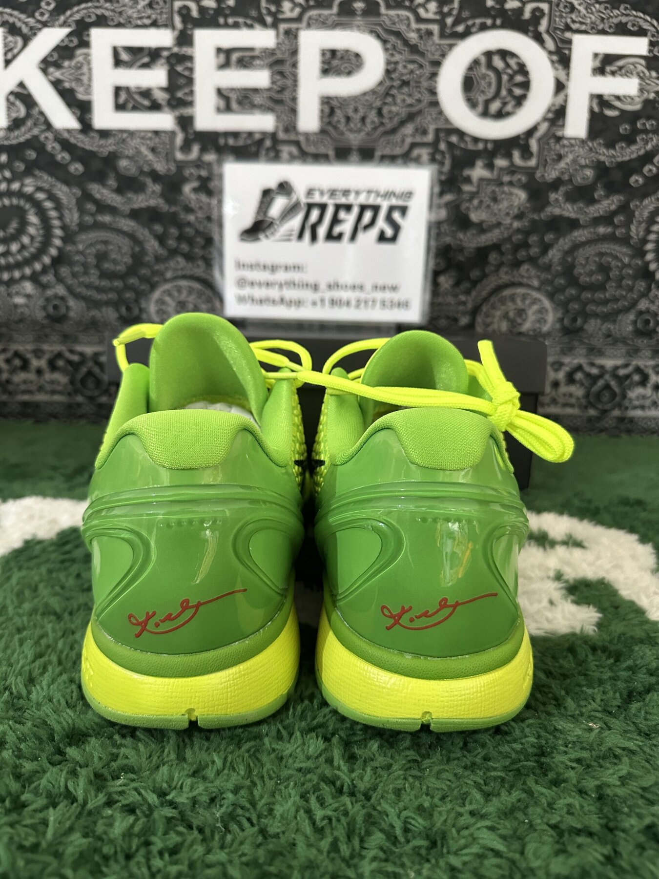 Kobe 6 Protro Grinch (2020) - Image 8