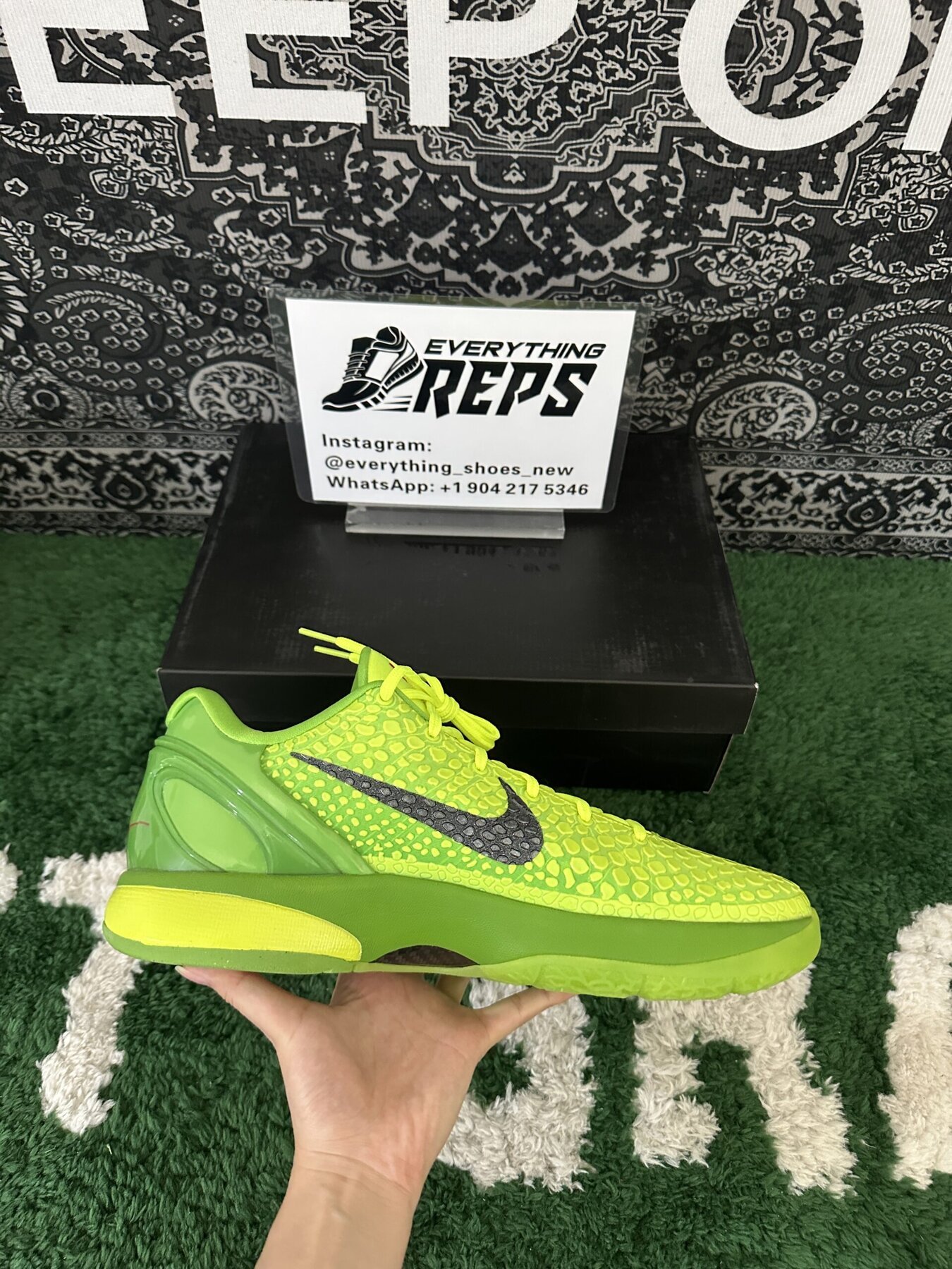 Kobe 6 Protro Grinch (2020) - Image 4