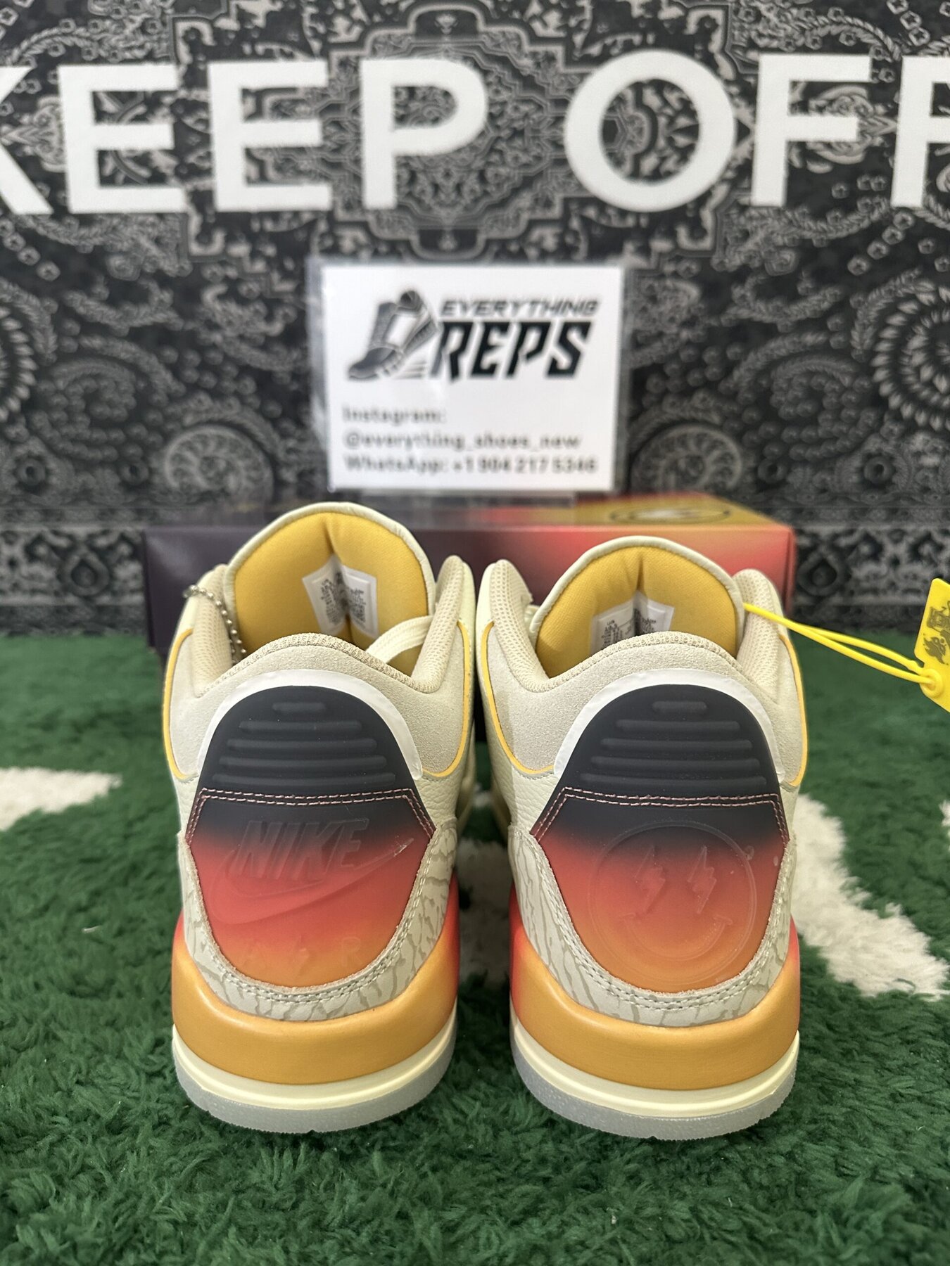 J. Balvin x AJ3 Retro Medellín Sunset - Image 8