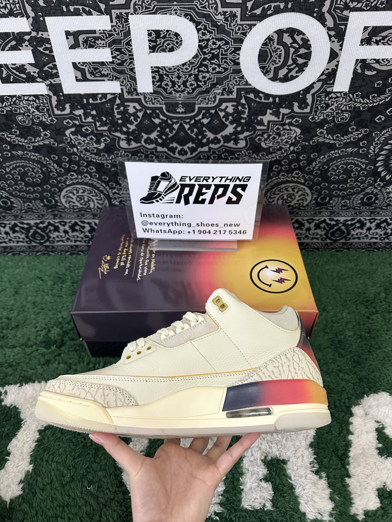 J. Balvin x AJ3 Retro Medellín Sunset - Image 7