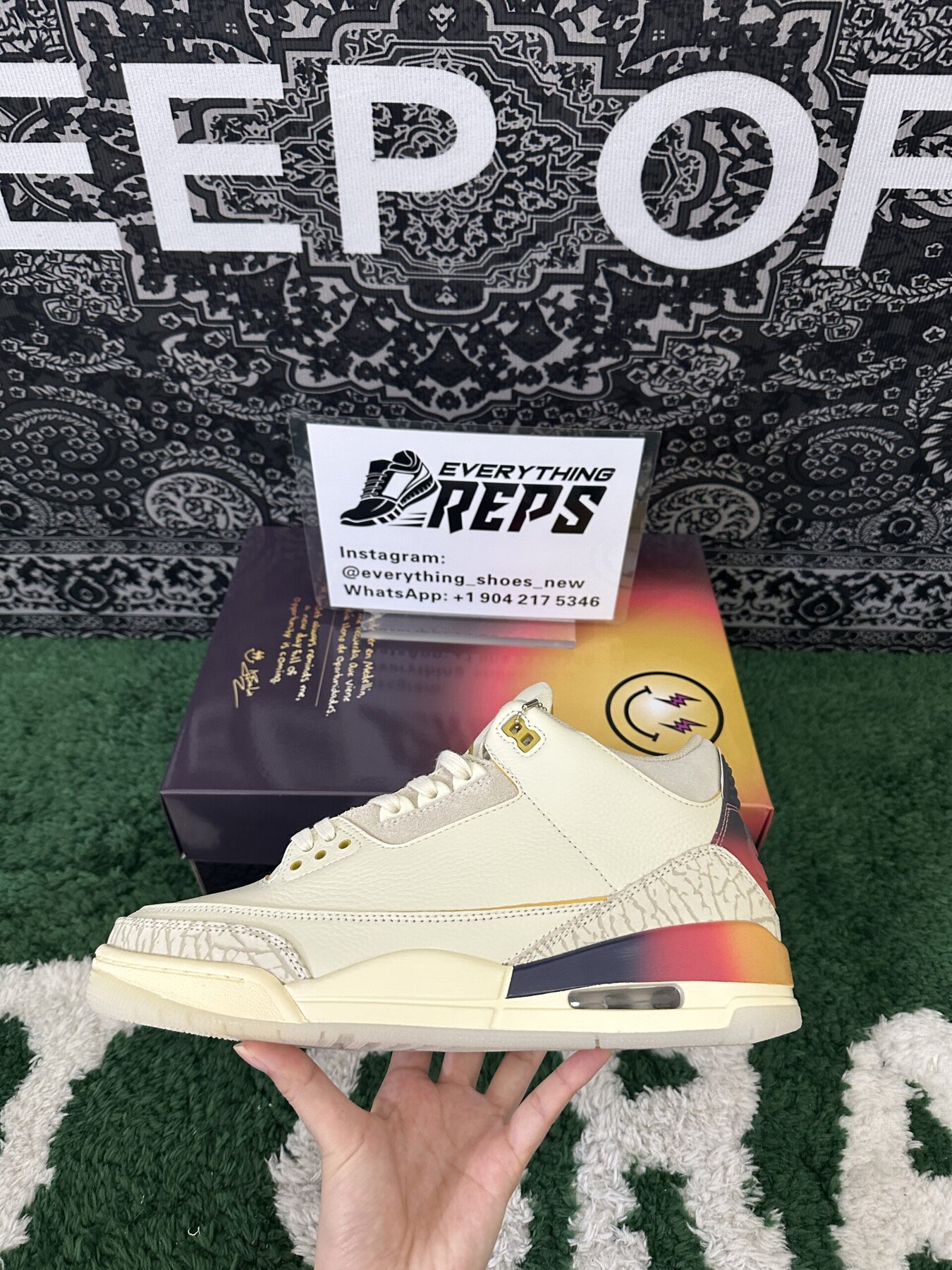 J. Balvin x AJ3 Retro Medellín Sunset - Image 5