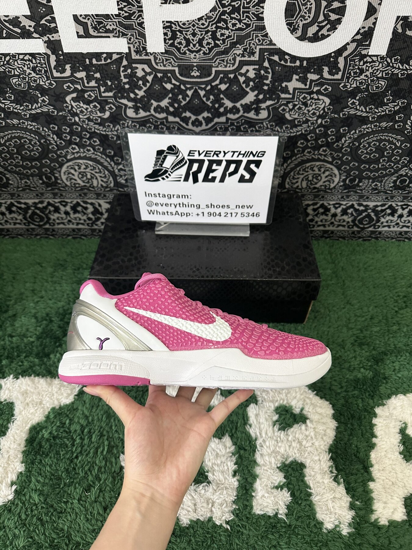 Kobe 6 Kay Yow Think Pink - Image 6