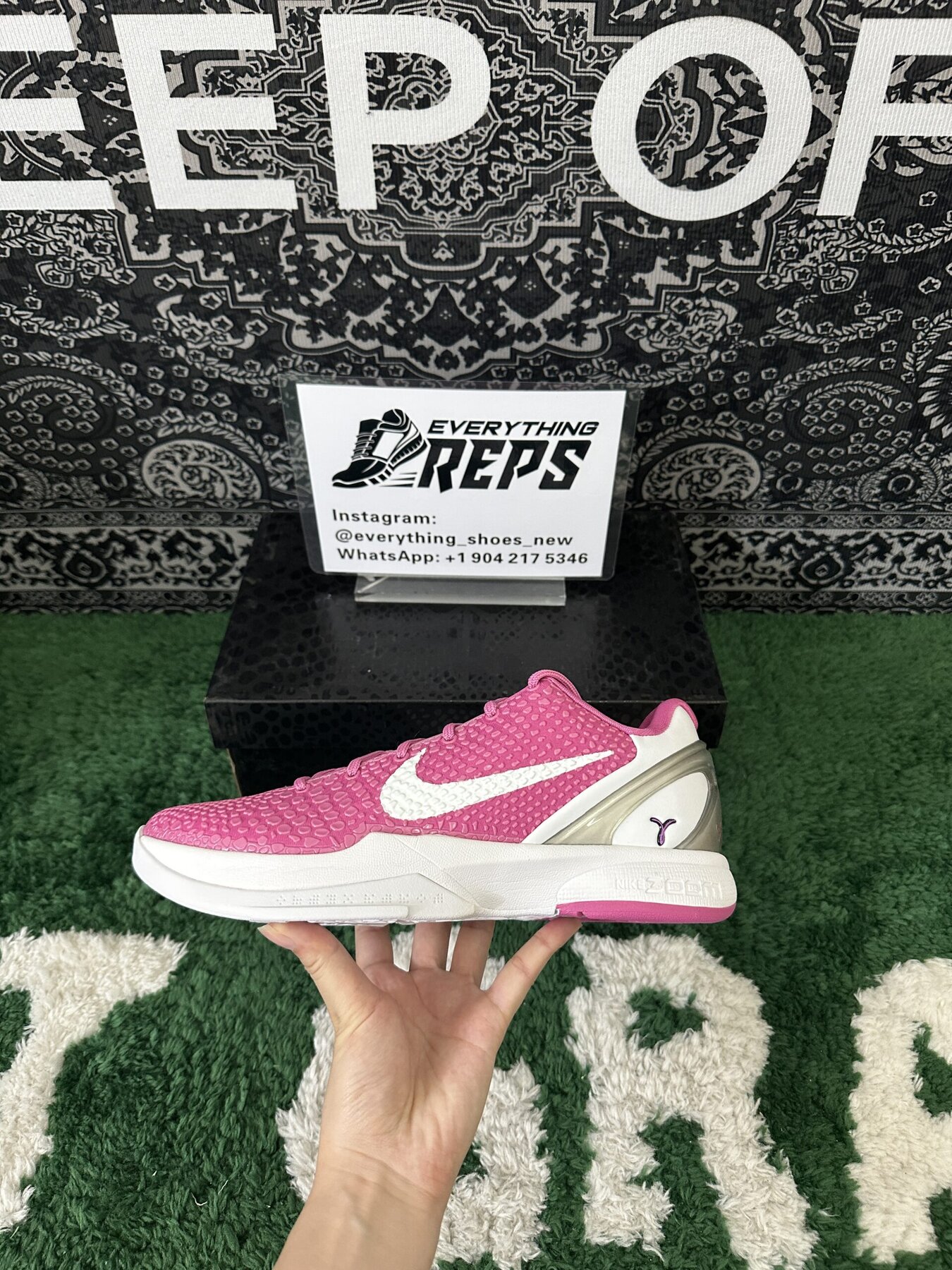 Kobe 6 Kay Yow Think Pink - Image 5