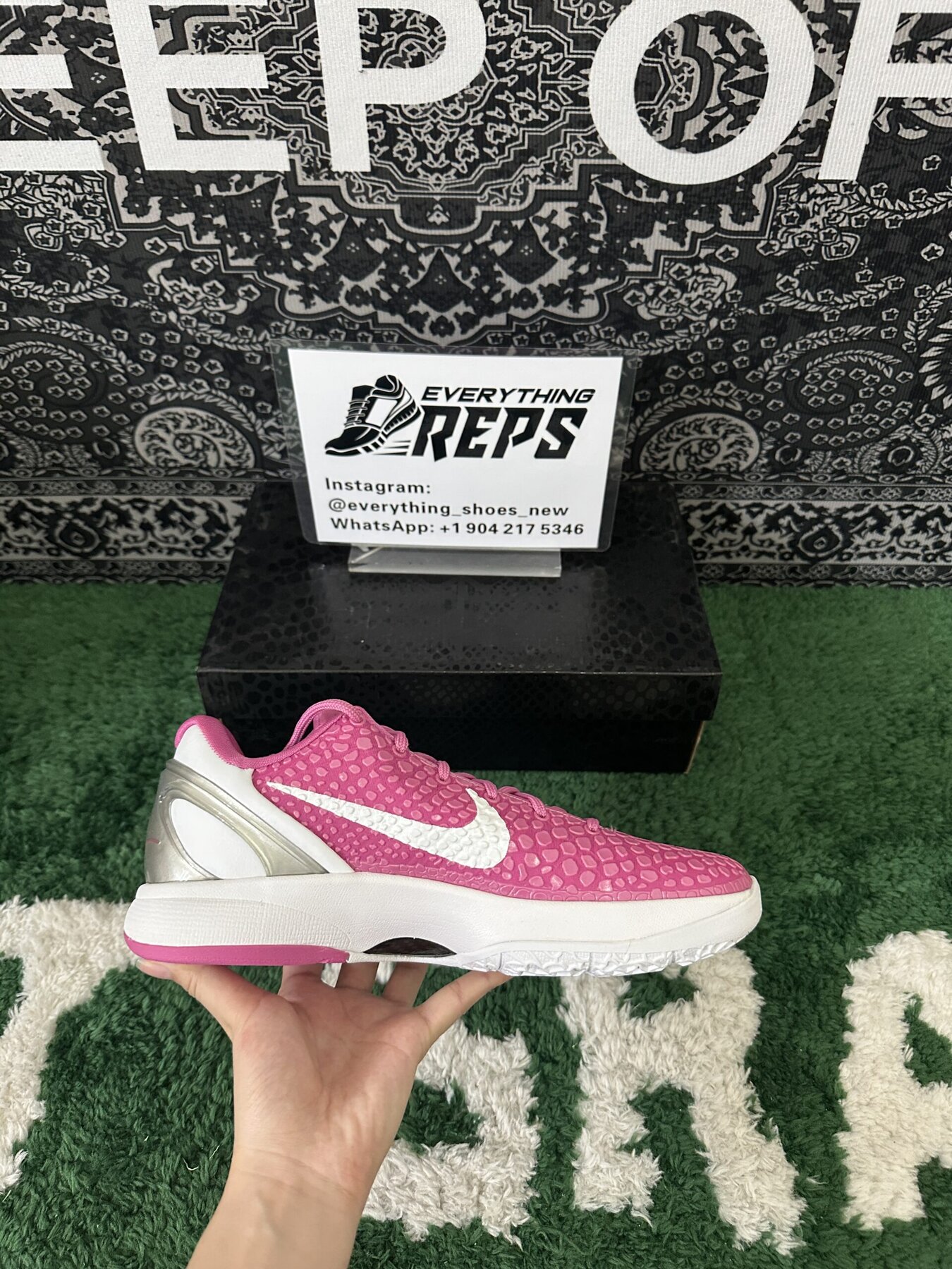 Kobe 6 Kay Yow Think Pink - Image 4
