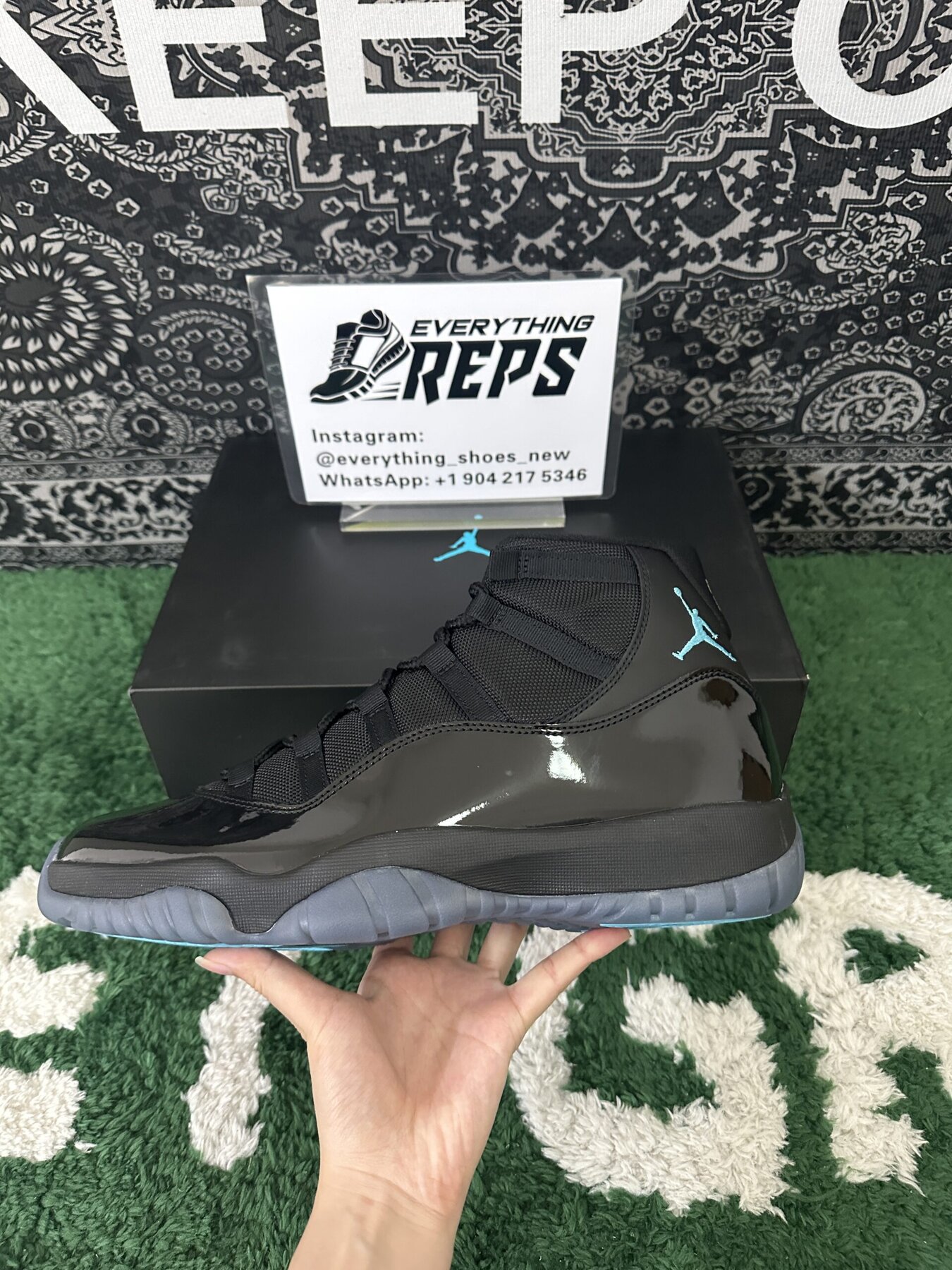 AJ11 Retro Gamma Blue - Image 4