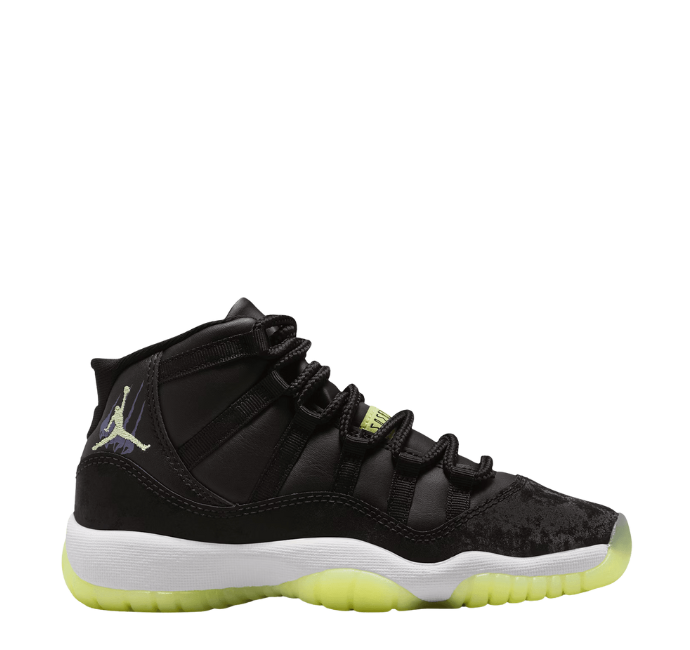 AJ11 Retro Black Barely Volt