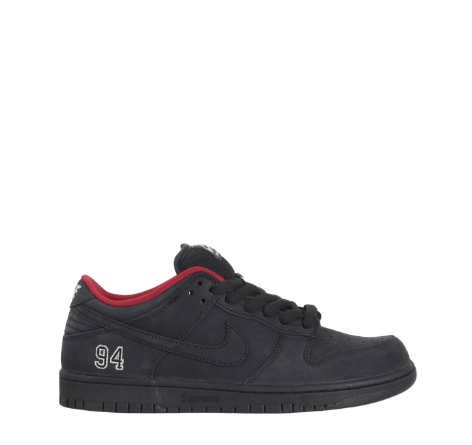 SB Dunk Low Supreme 94 Black