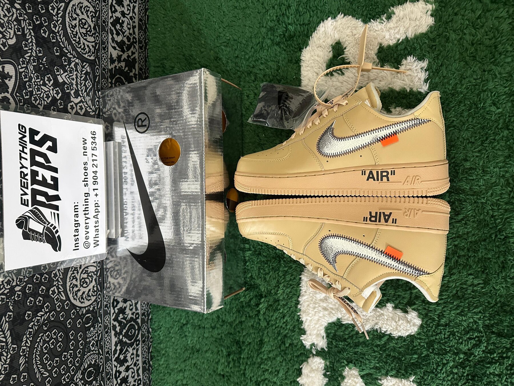 Off White - Air Force 1 Sesame - Image 9